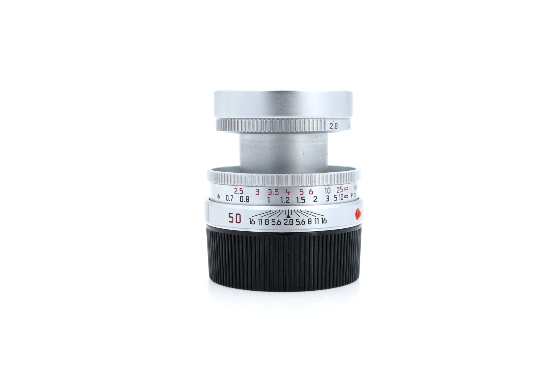 LEICA ELMAR-M 2.8/50 mm, silver, retractable