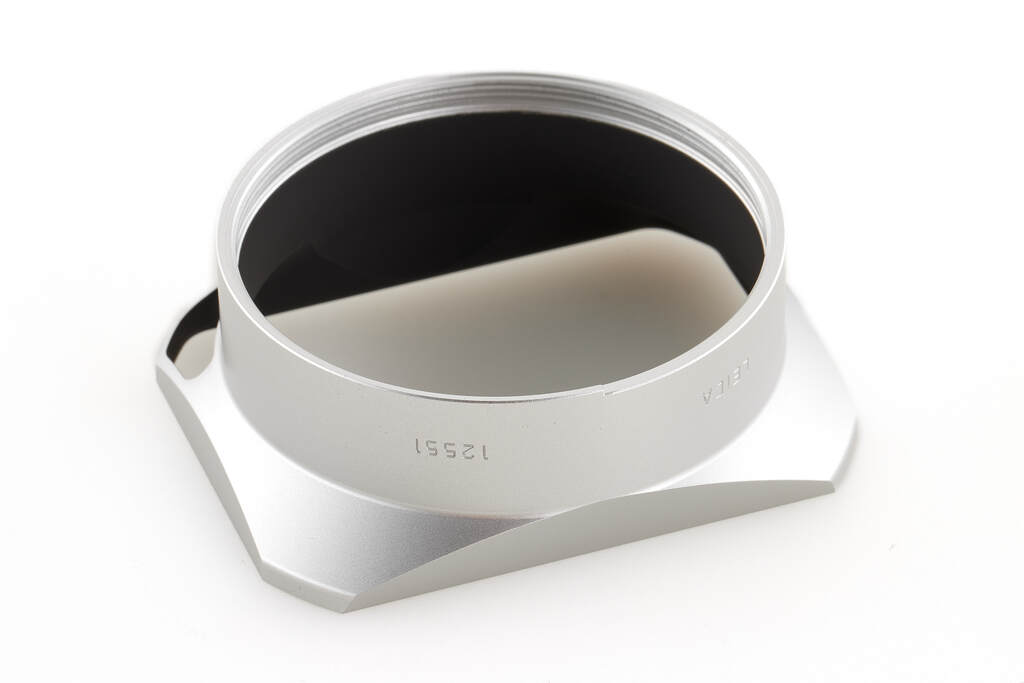 Leica 12551 Hood f. Summilux 11675 chrome - like new with 2 years guarantee