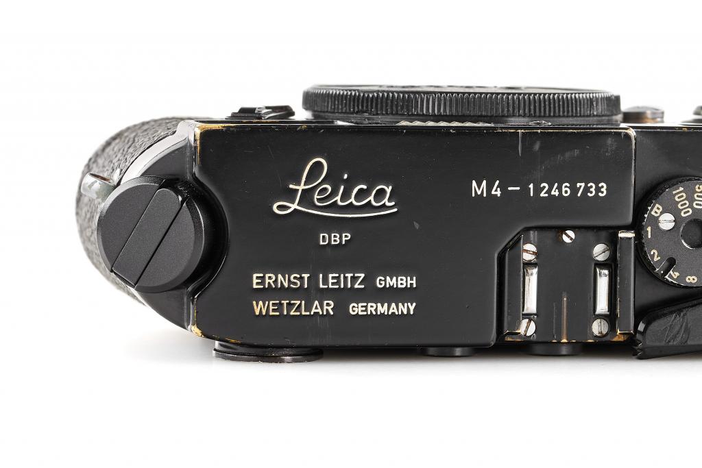 Leica M4 black paint