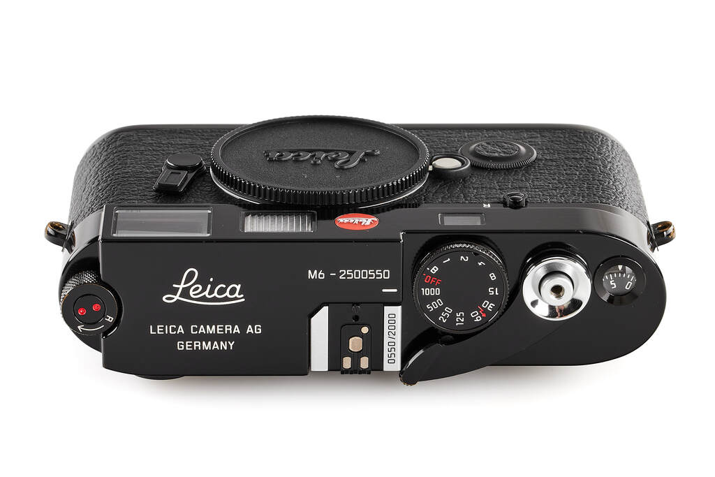 Leica M6 TTL 0.72 black paint Millennium 10442 Leica M6 TTL 0.72 black paint Millennium 10442