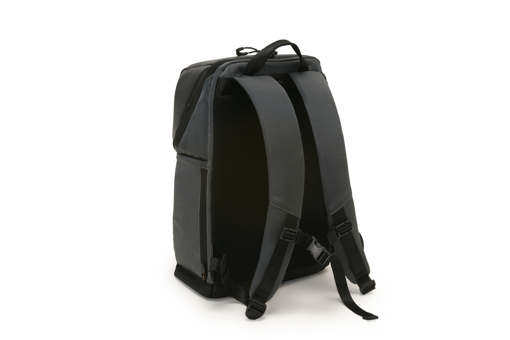 Artisan&Artist PVC leather/Nylon backpack ACAM BS0001 BKGY