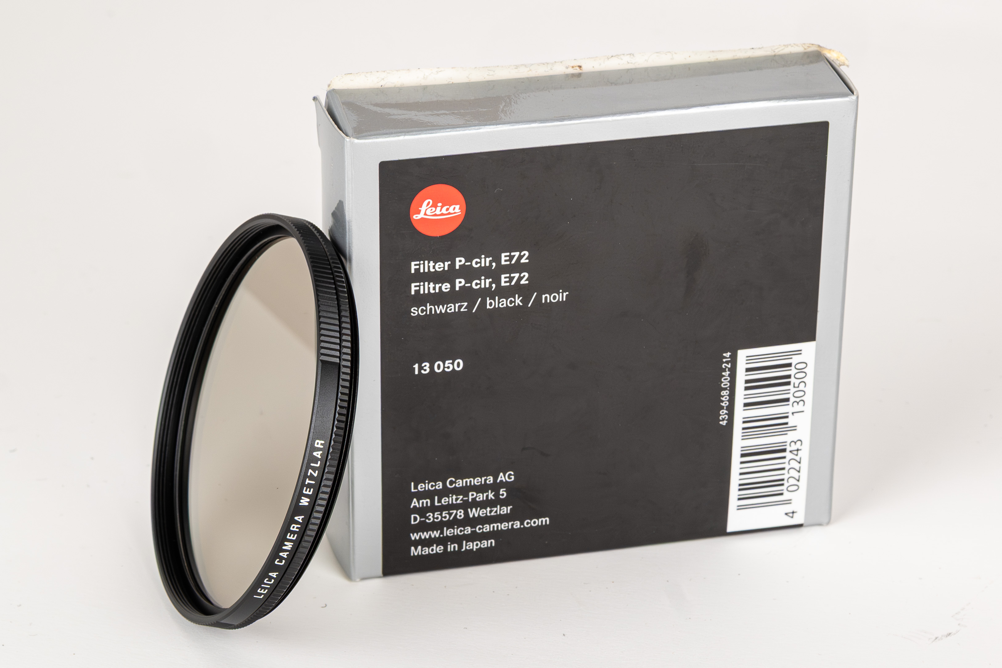 Leica P-cir E72 black