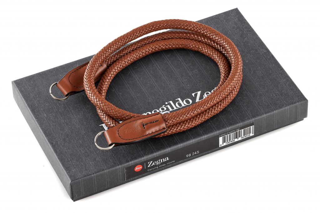 LEICA ZEGNA Carrying Strap, Vicuna - like new demo