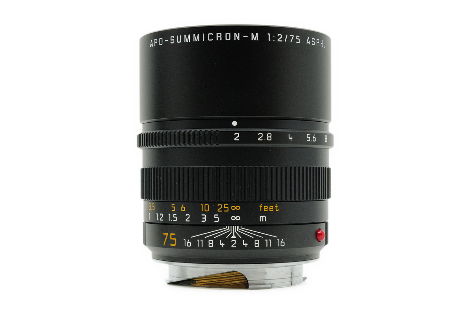 Leica APO-SUMMICRON-M 2/75 ASPH Black