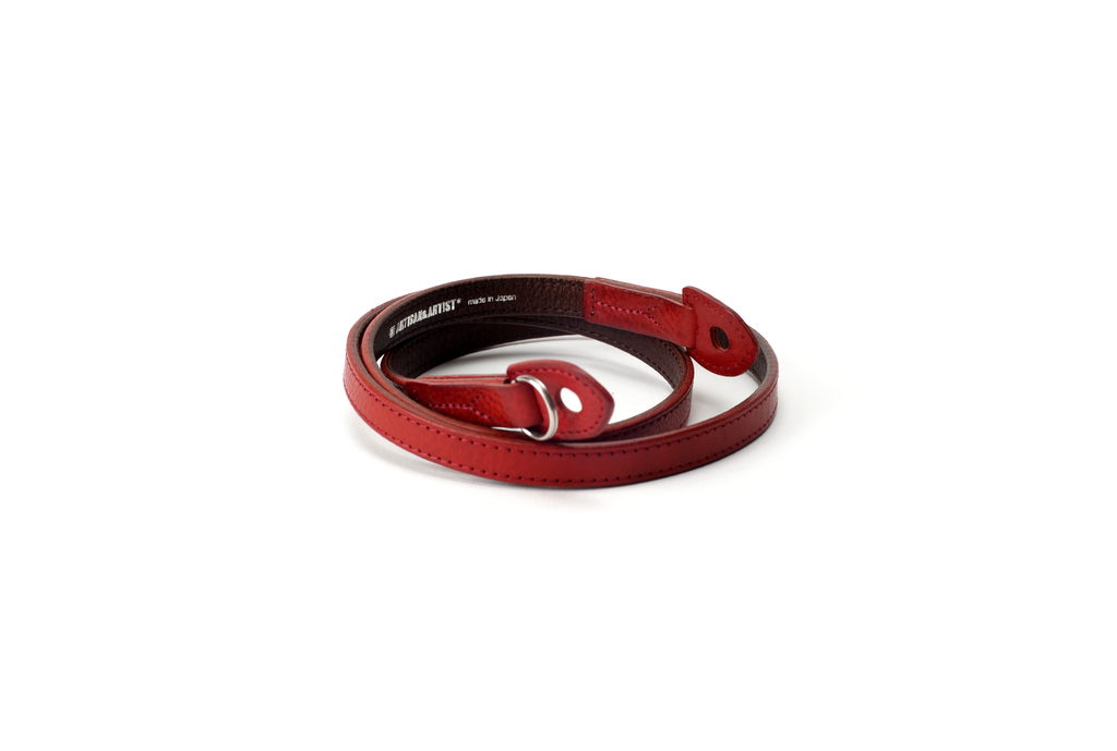 Artisan&Artist Leather camera strap ACAM 280 RED