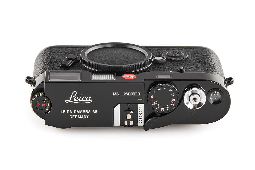 Leica M6 TTL 0.72 black paint Millennium 10442