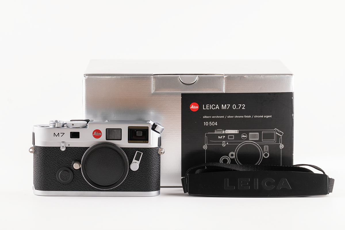 Leica M7 0.72, Silber verchromt