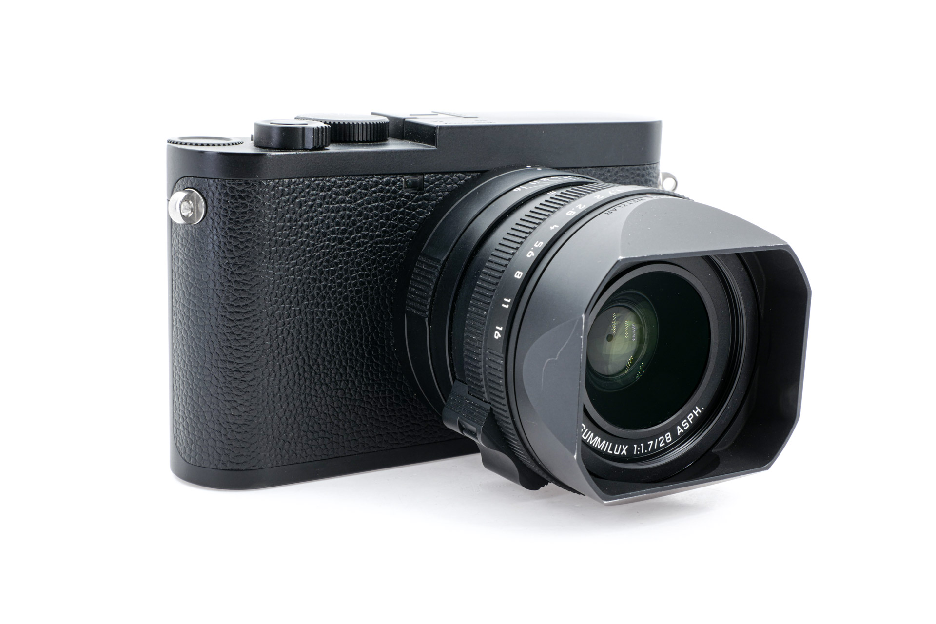 LEICA Q2 monochrome black anodised