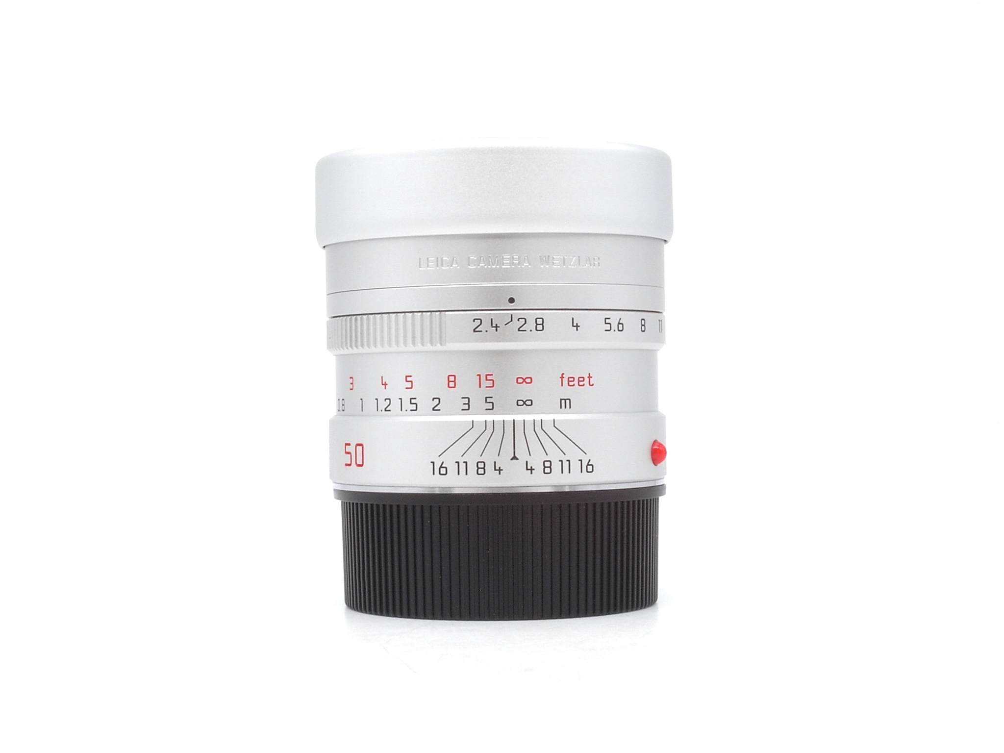 Leica Summarit-M 2.4/50mm silver 6Bit
