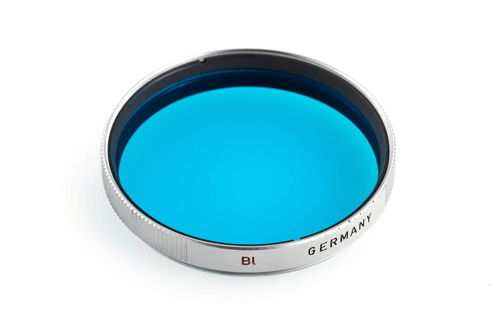 Leica E41 blue filter f. Summilux Steel Rim Leica E41 blue filter f. Summilux Steel Rim