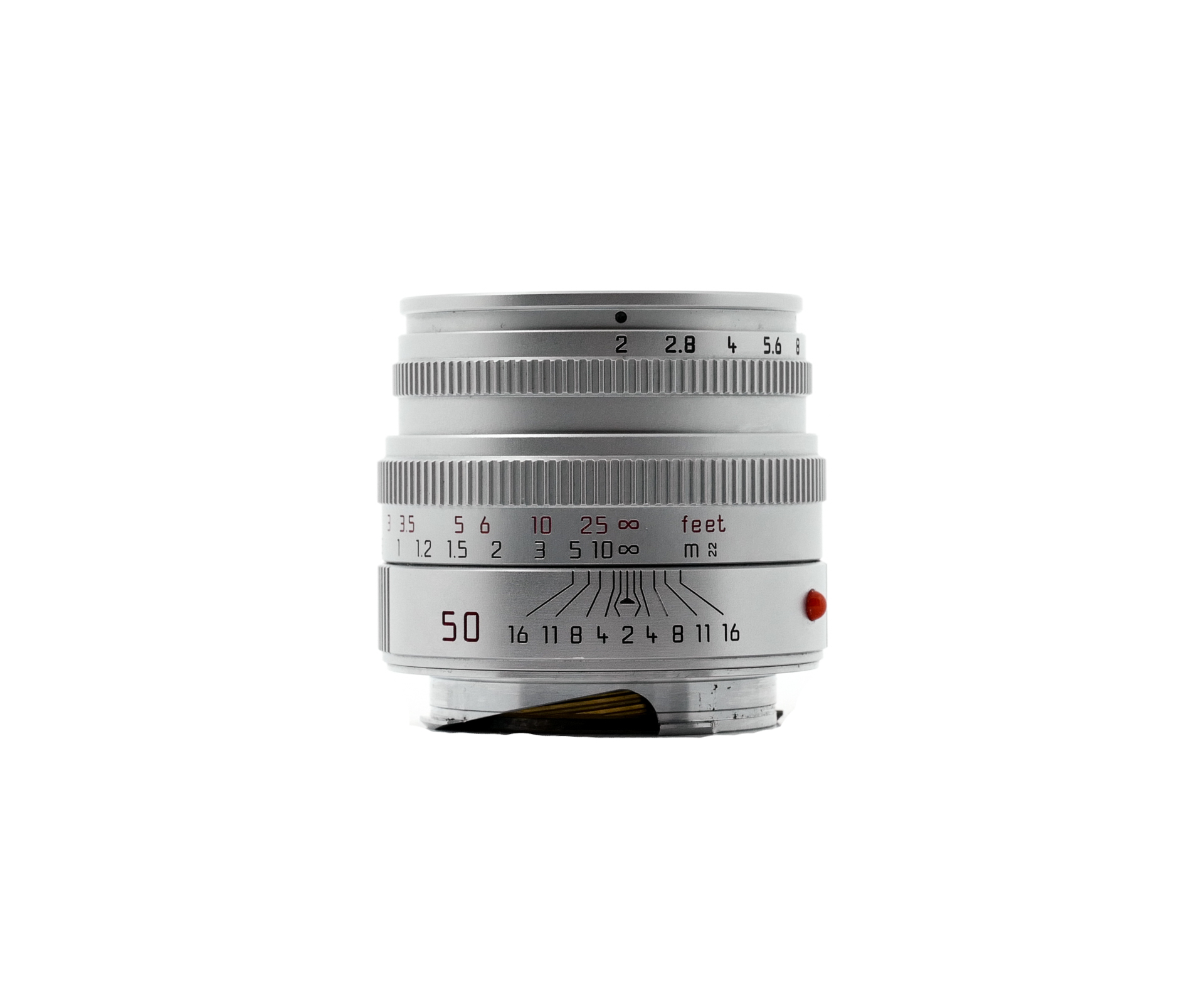 Leica Summicron-M 2.0/50mm, silver chrome
