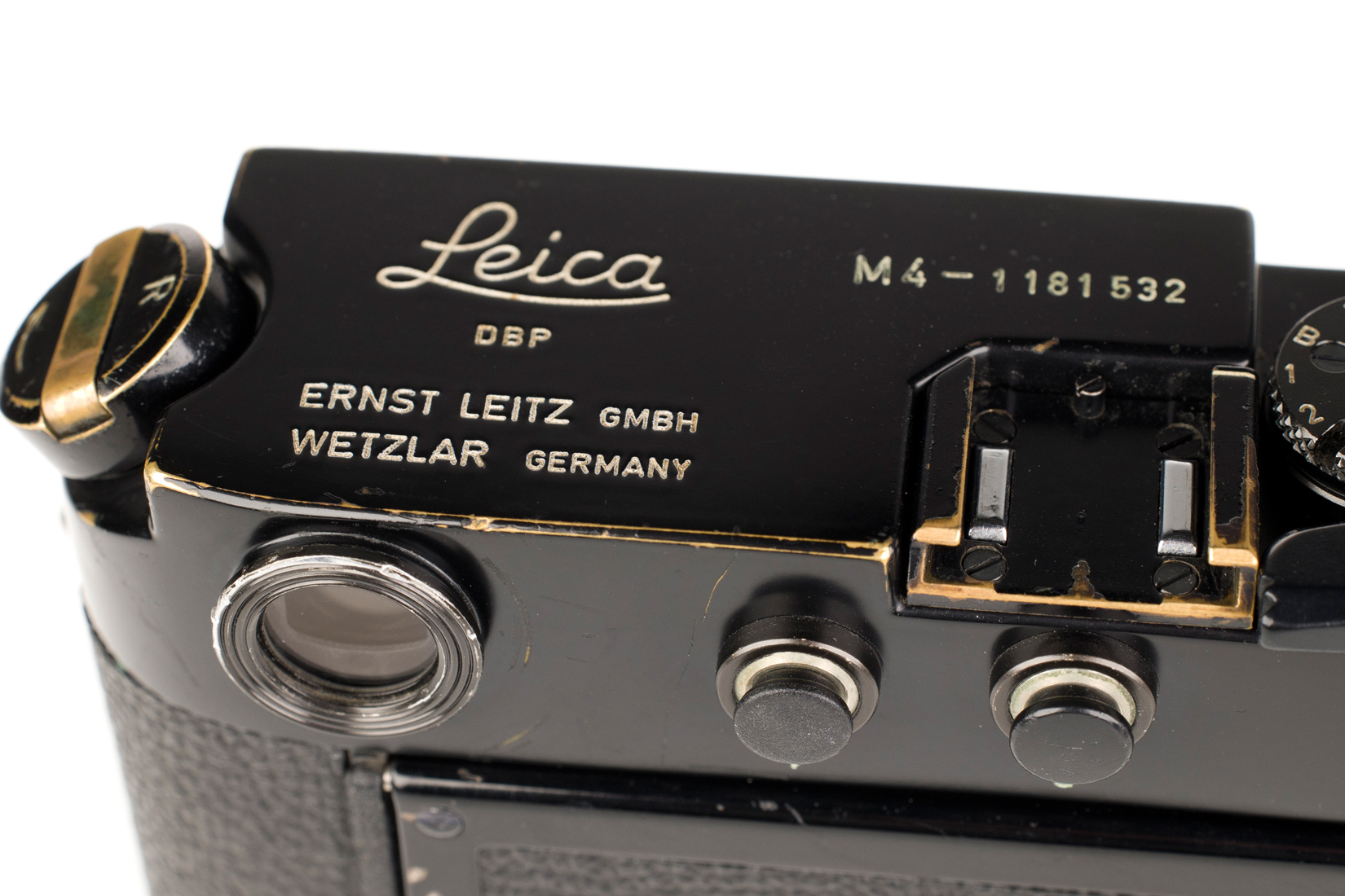 Leica M4, black paint, first batch