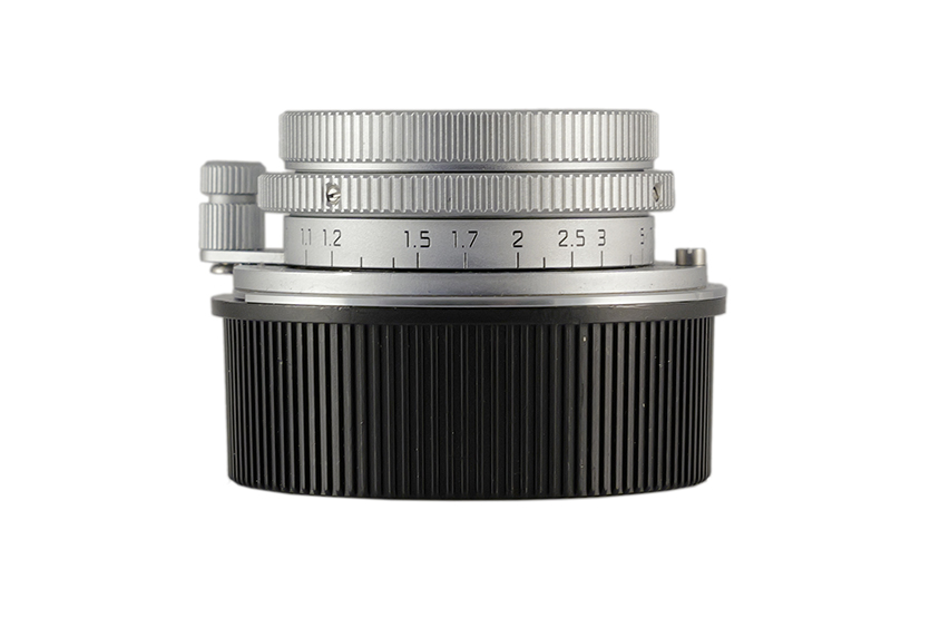 LEICA SUMMARON-M 5.6/28, silver chrome finish, 11695