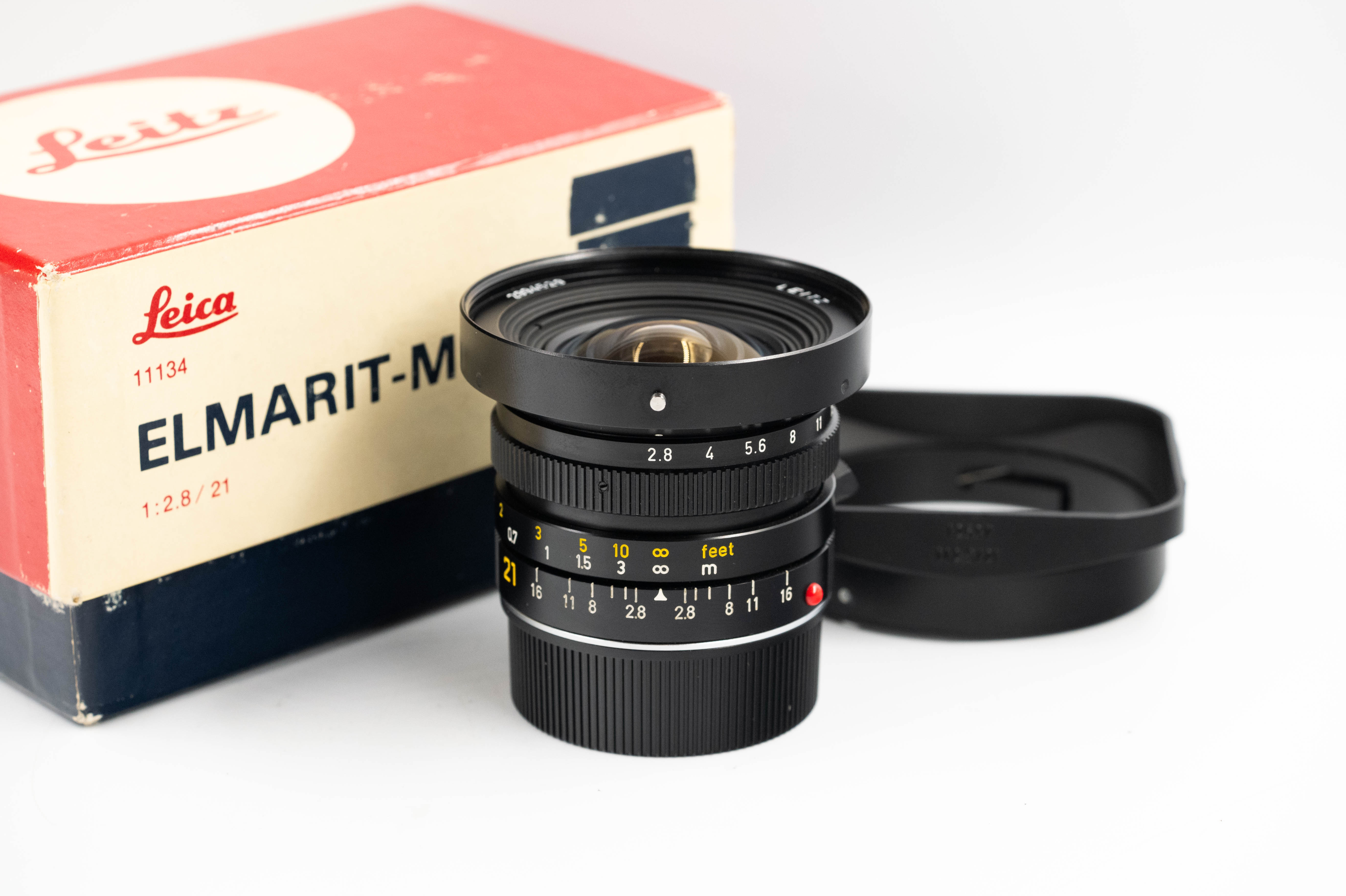 Leica Elmarit-M 21mm f/2.8 Pre-Asph Close Focus 11134