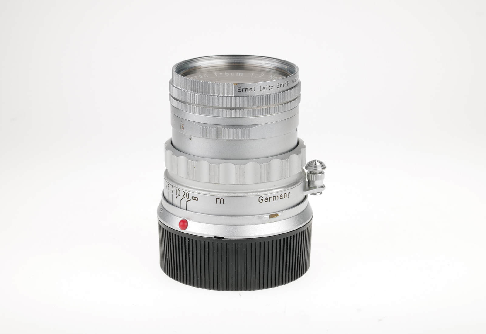 Leica Summicron 1:2/50mm, silber chrome 