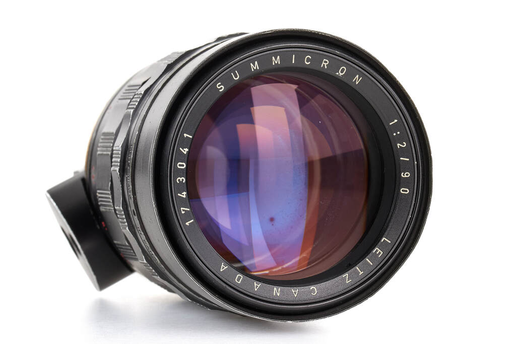 Leica Summicron SEOOF 2/90mm black paint
