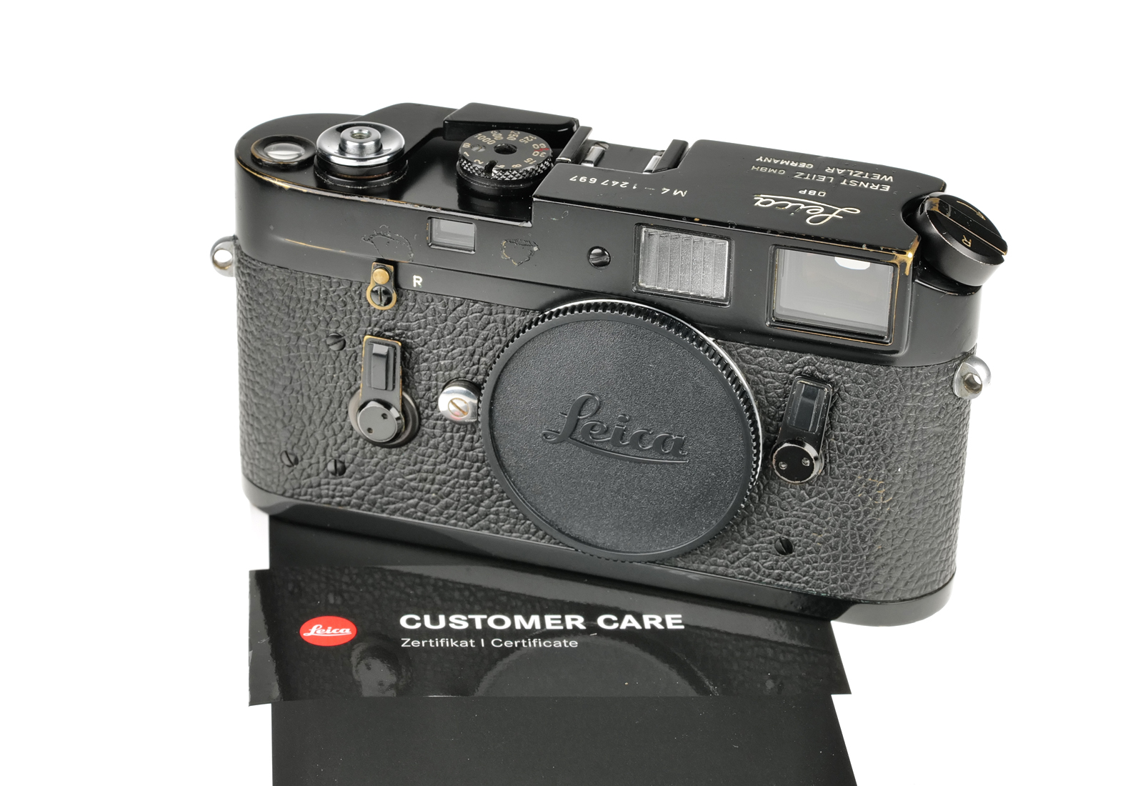 Leica M4, black paint