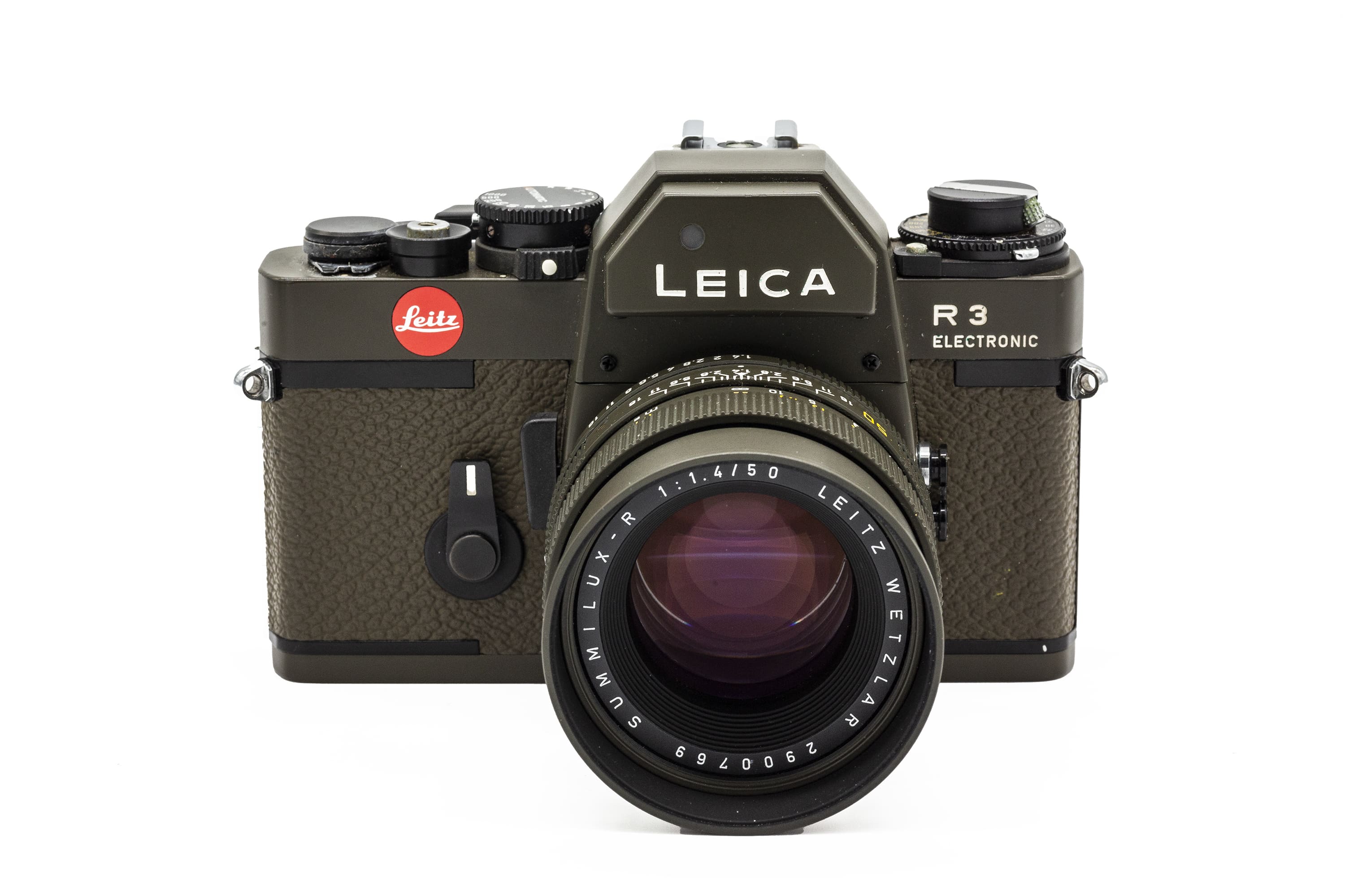 Leica R3 safari body + Summilux R 50mm 1.4 Safari