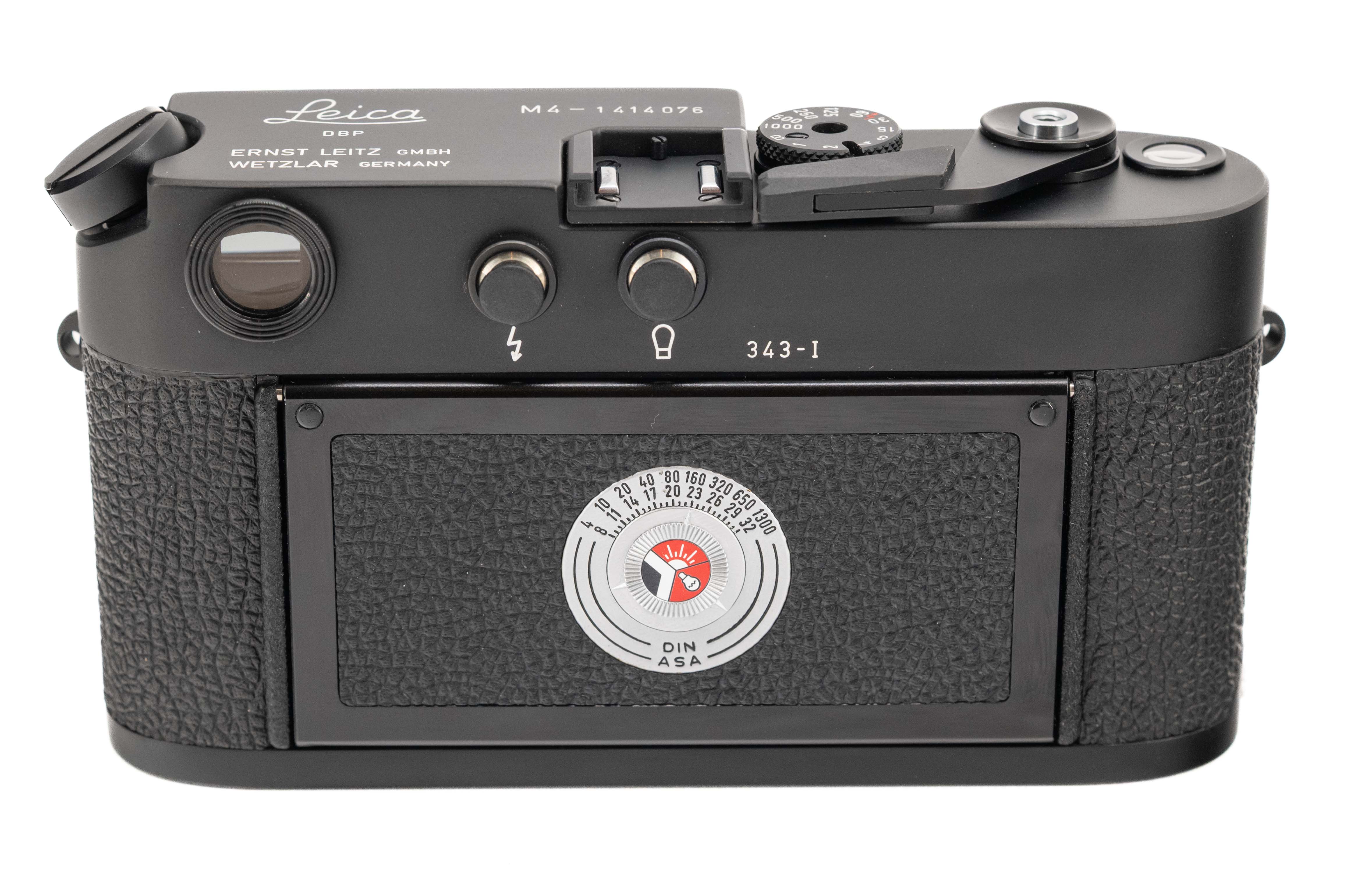 Leica M4 50 Jahre Anniversary Black Chrome 10402 | Leica