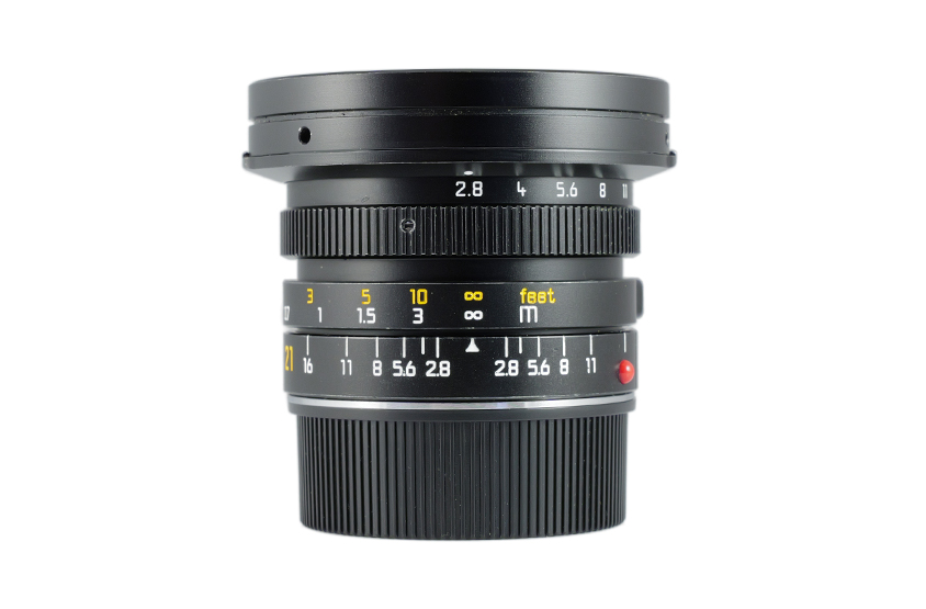 LEICA ELMARIT-M 1:2.8/21, black anodized E60 11134