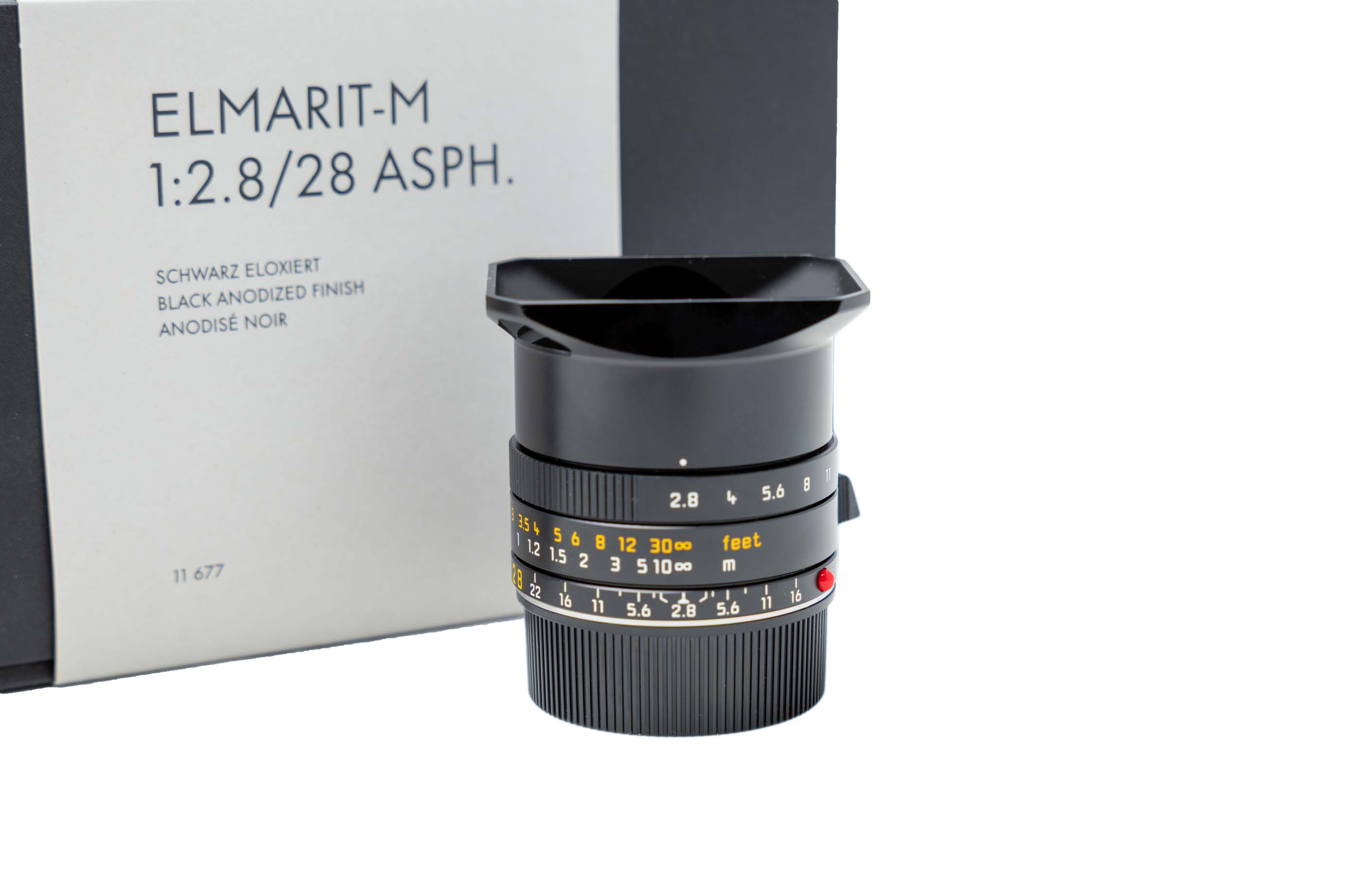 Leica ELMARIT-M 2,8/28mm ASPH., black - 11677