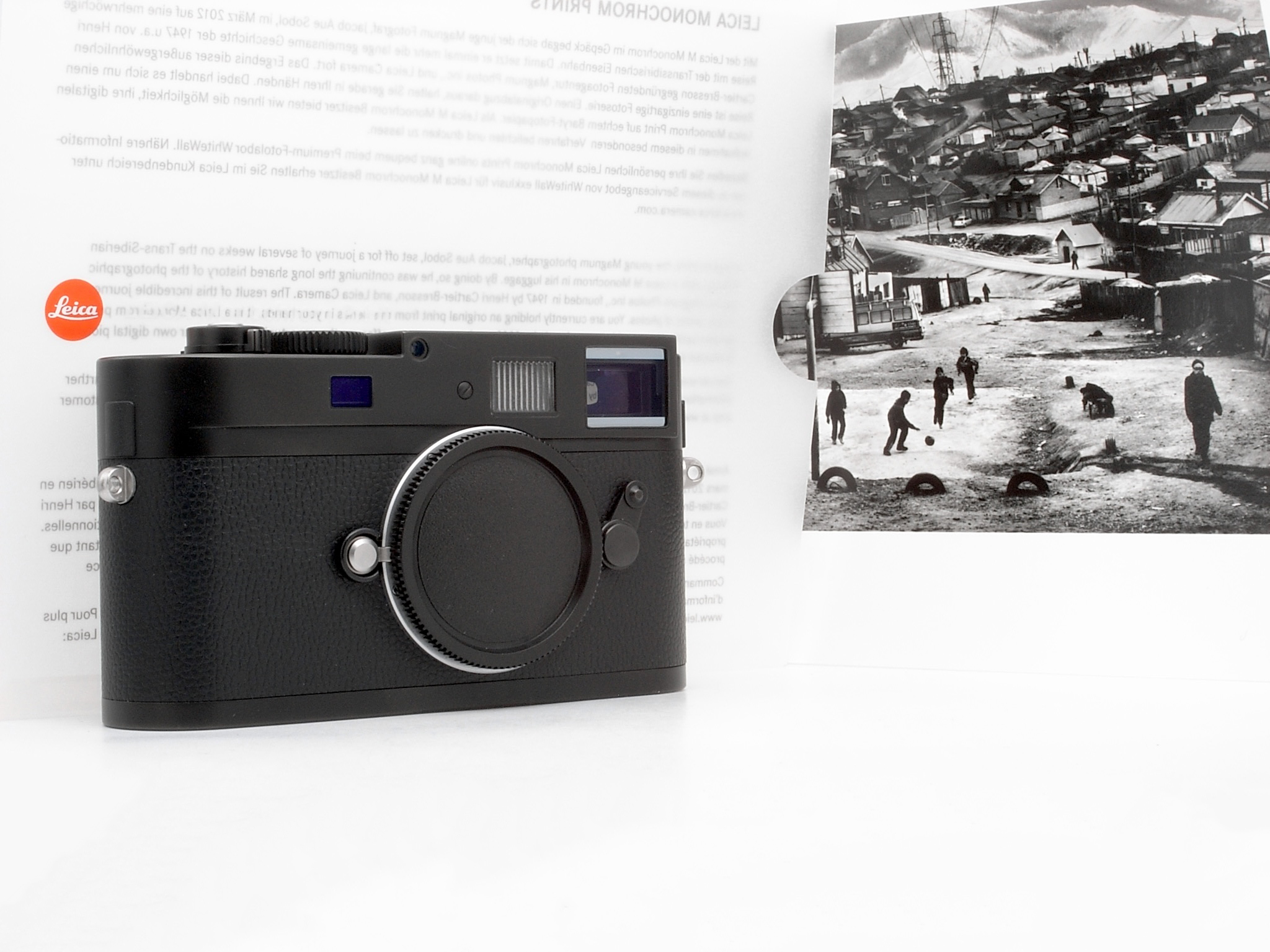 Leica M Monochrom schwarz verchromt