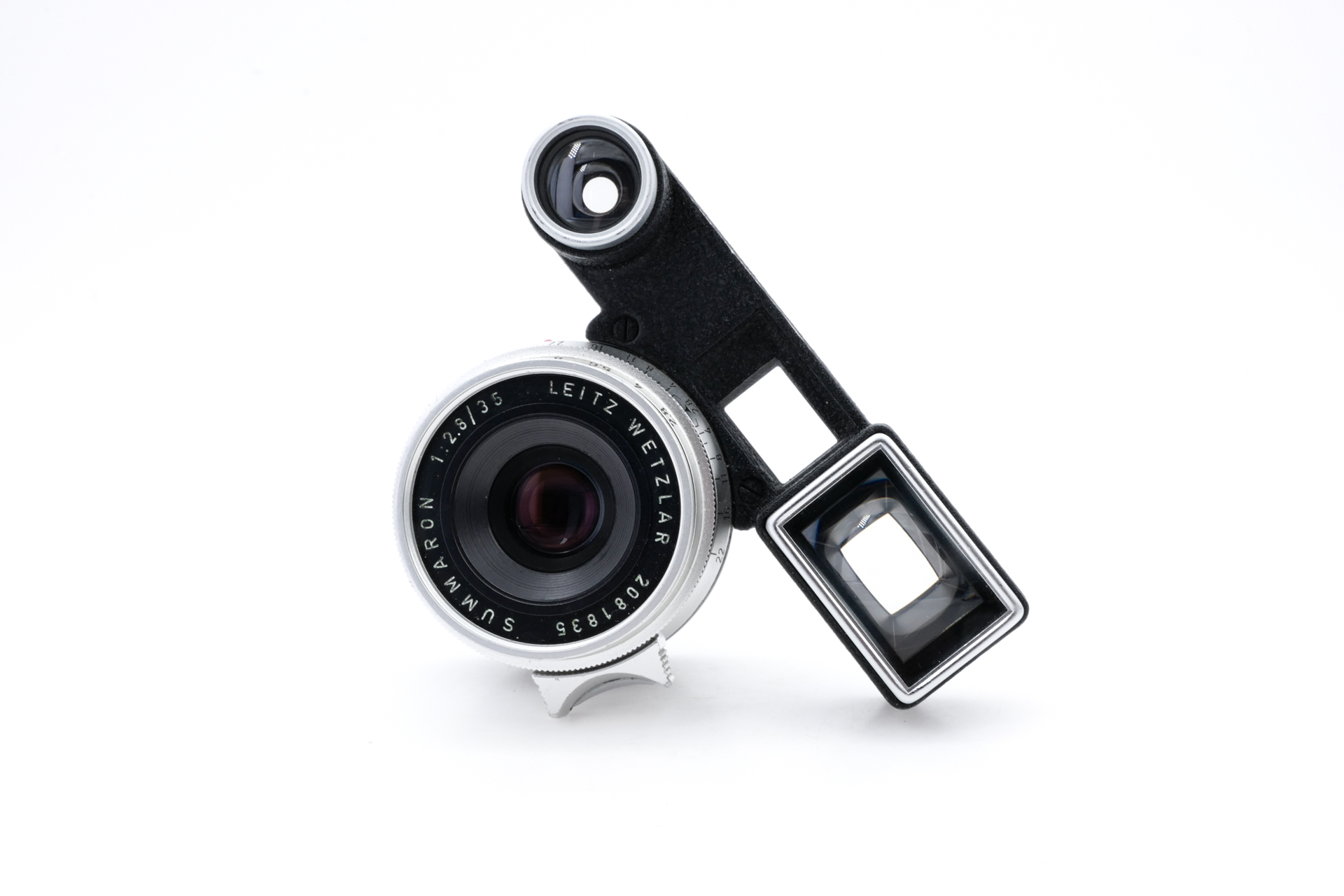 Leica Summaron-M 2.8/35mm with viewfinder glasses for M3