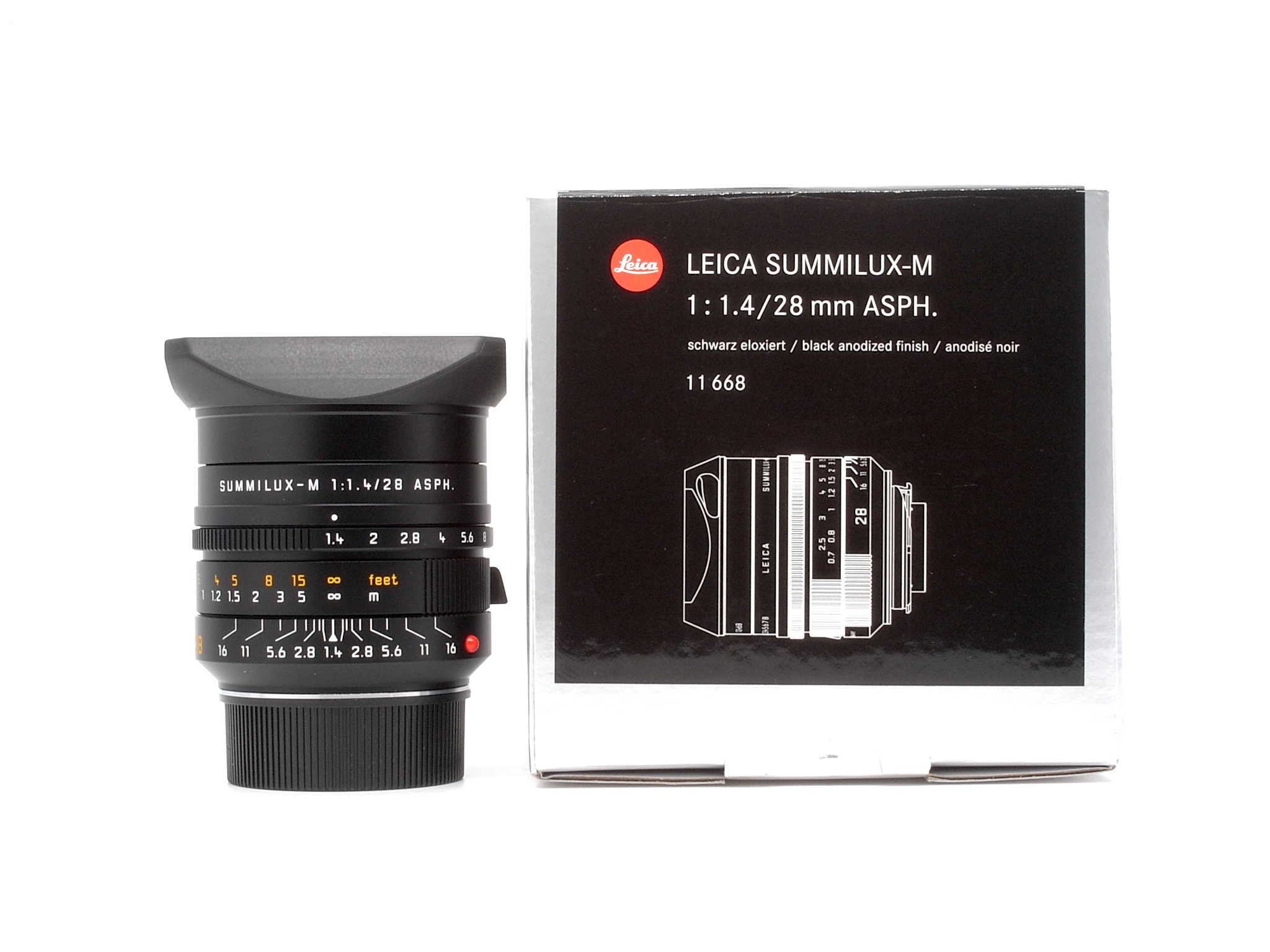 Leica Summilux-M 1.4/28mm ASPH. black