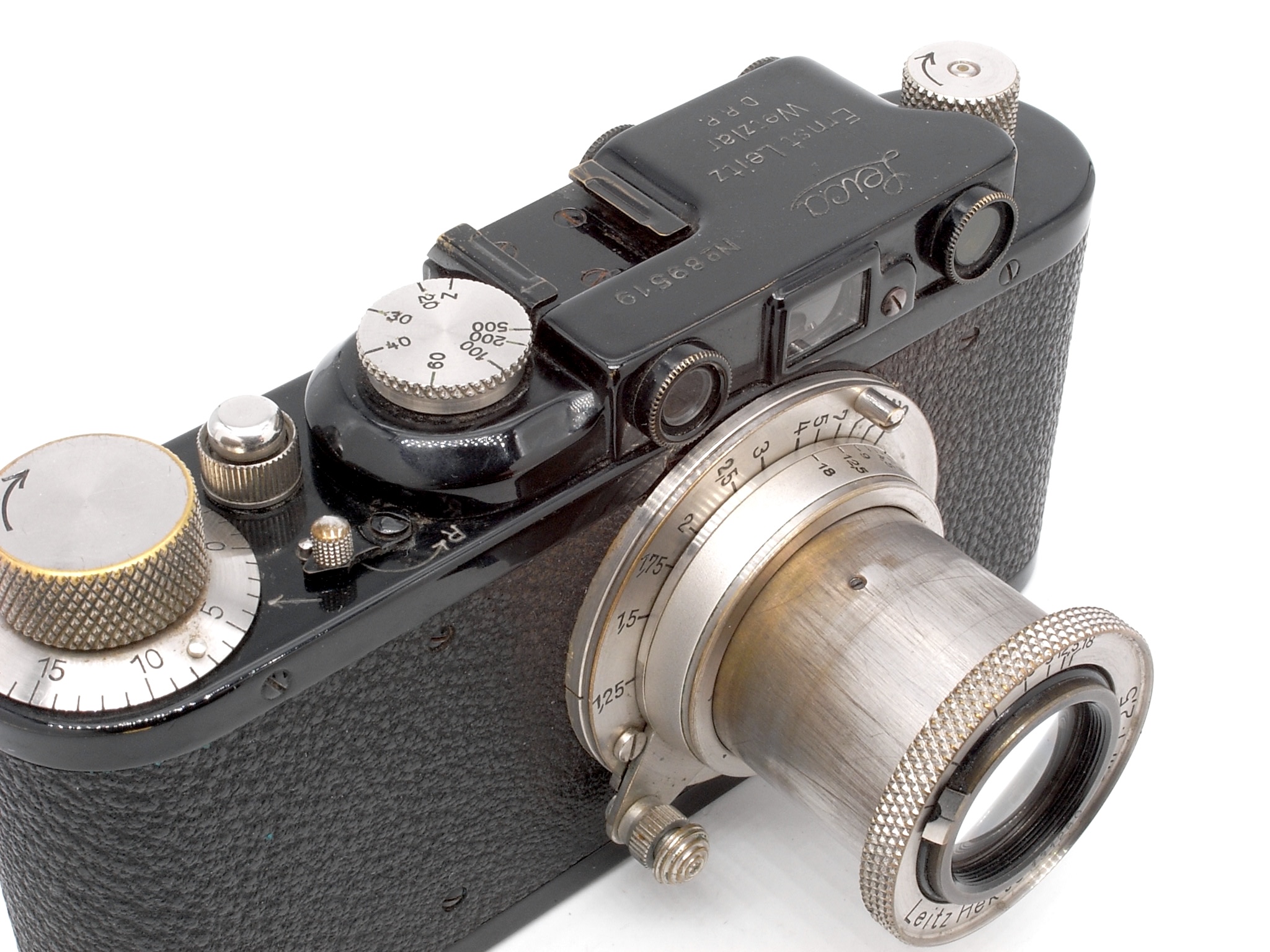 Leica II Black paint Set
