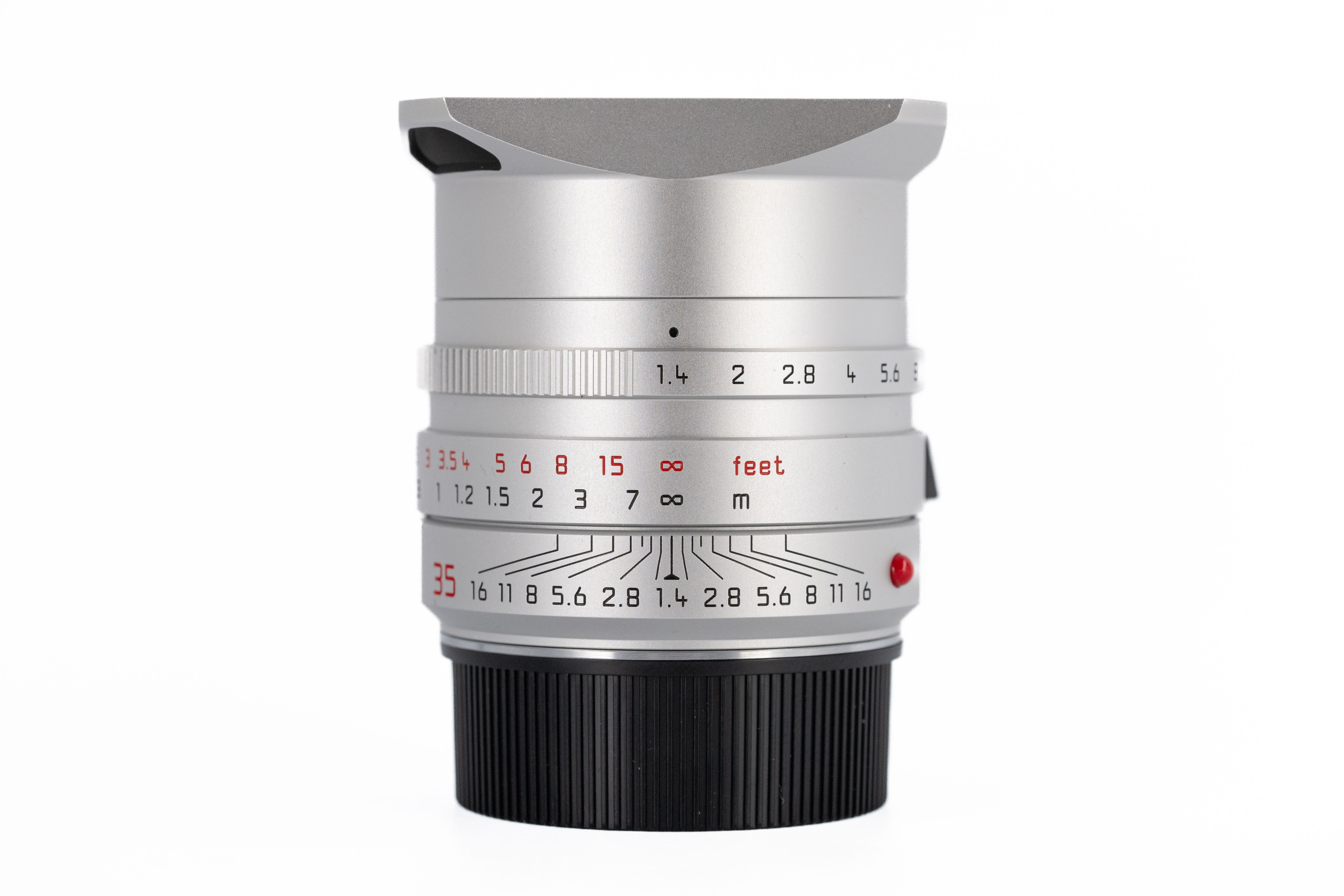 Leica Summilux-M 35mm f/1.4 ASPH FLE Silver Anodised 11675