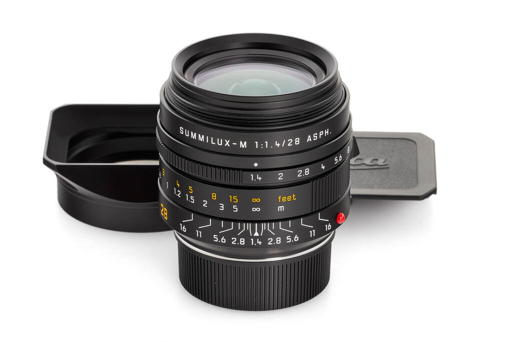 Summilux-M 11668 1,4/28mm ASPH. black 6-bit - like new with 2 years guarantee