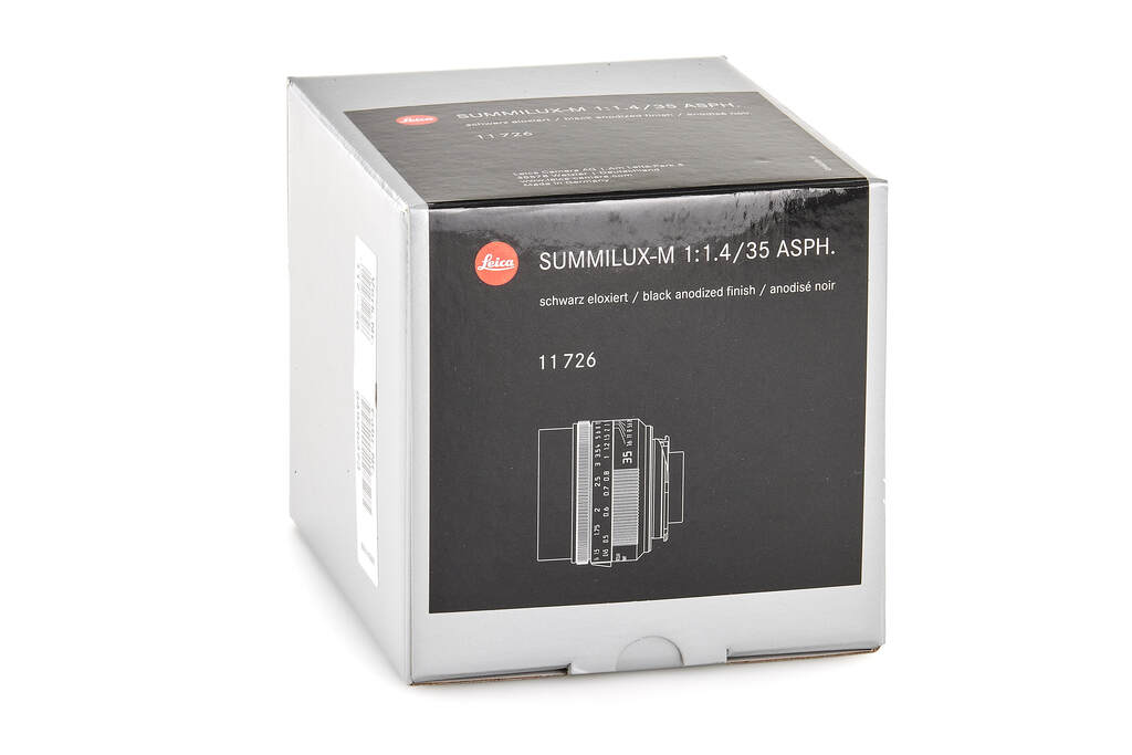 Leica Summilux-M 11726 1,4/35mm black ASPH. - with 2 years guarantee