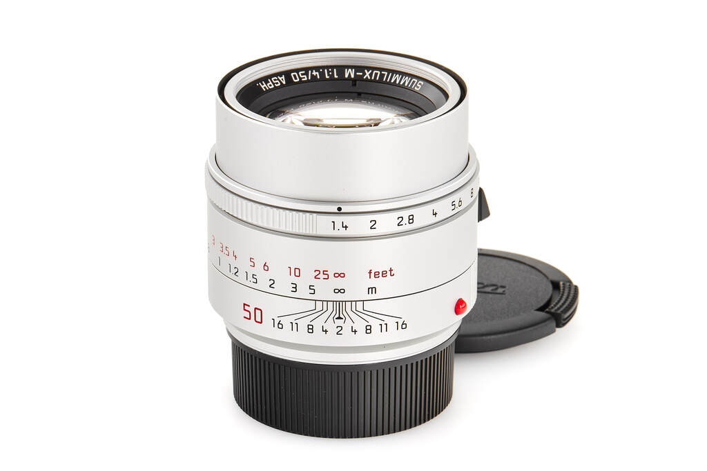 Leica Summilux-M 11729 1,4/50mm chrome ASPH. - with 2 years guarantee