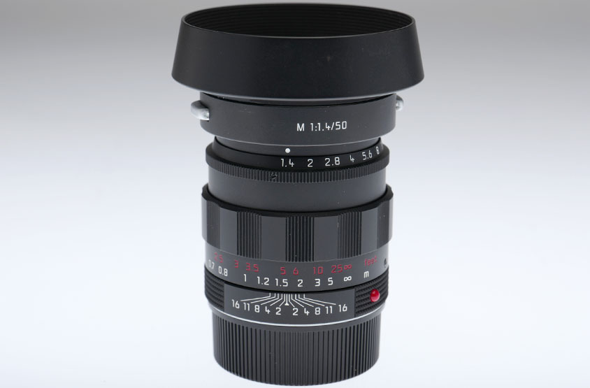 Leica SUMMILUX-M 1,4/50mm ASPH., sw chrom