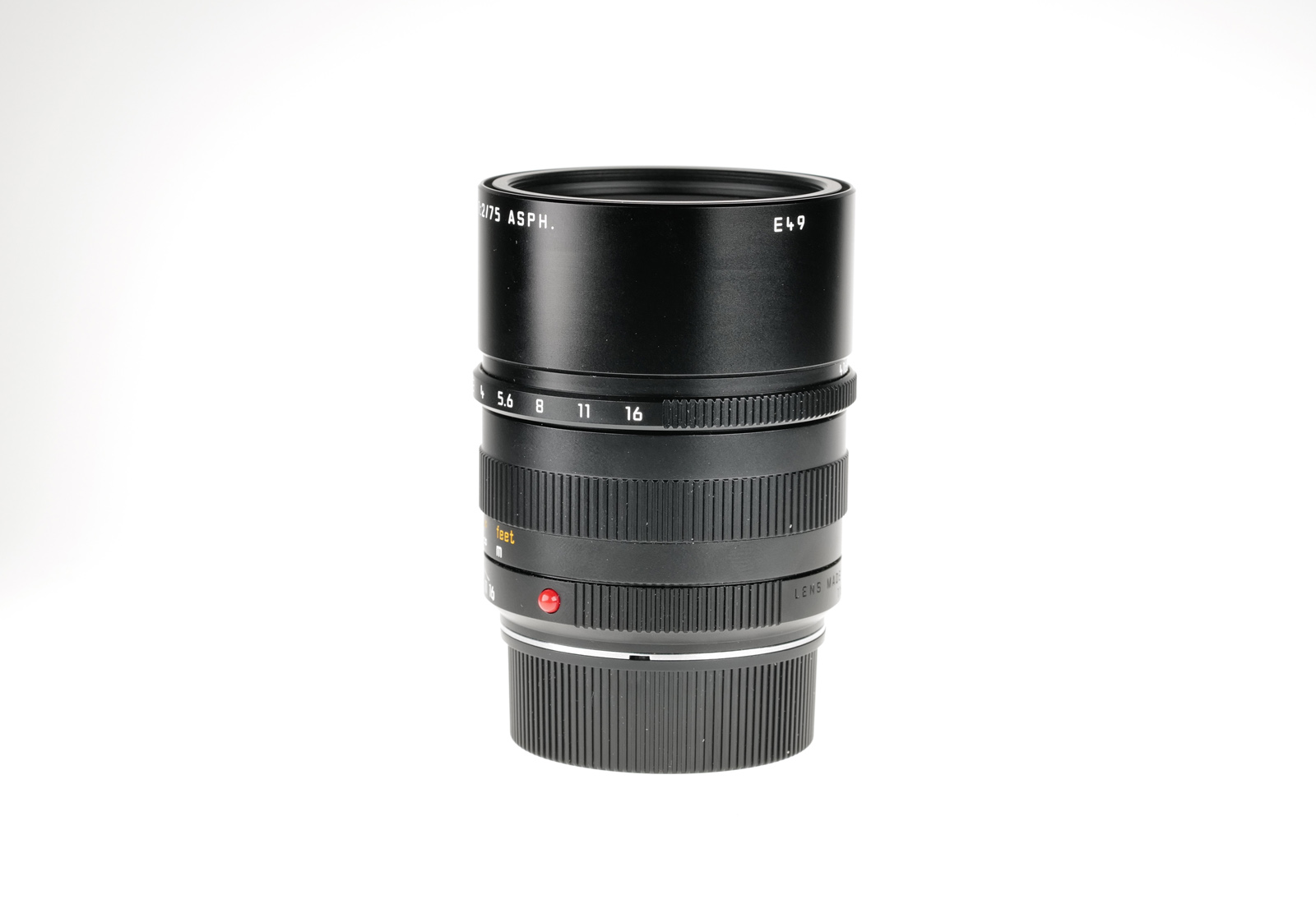 Leica APO-Summicron-M 1:2/75mm ASPH., black 11637