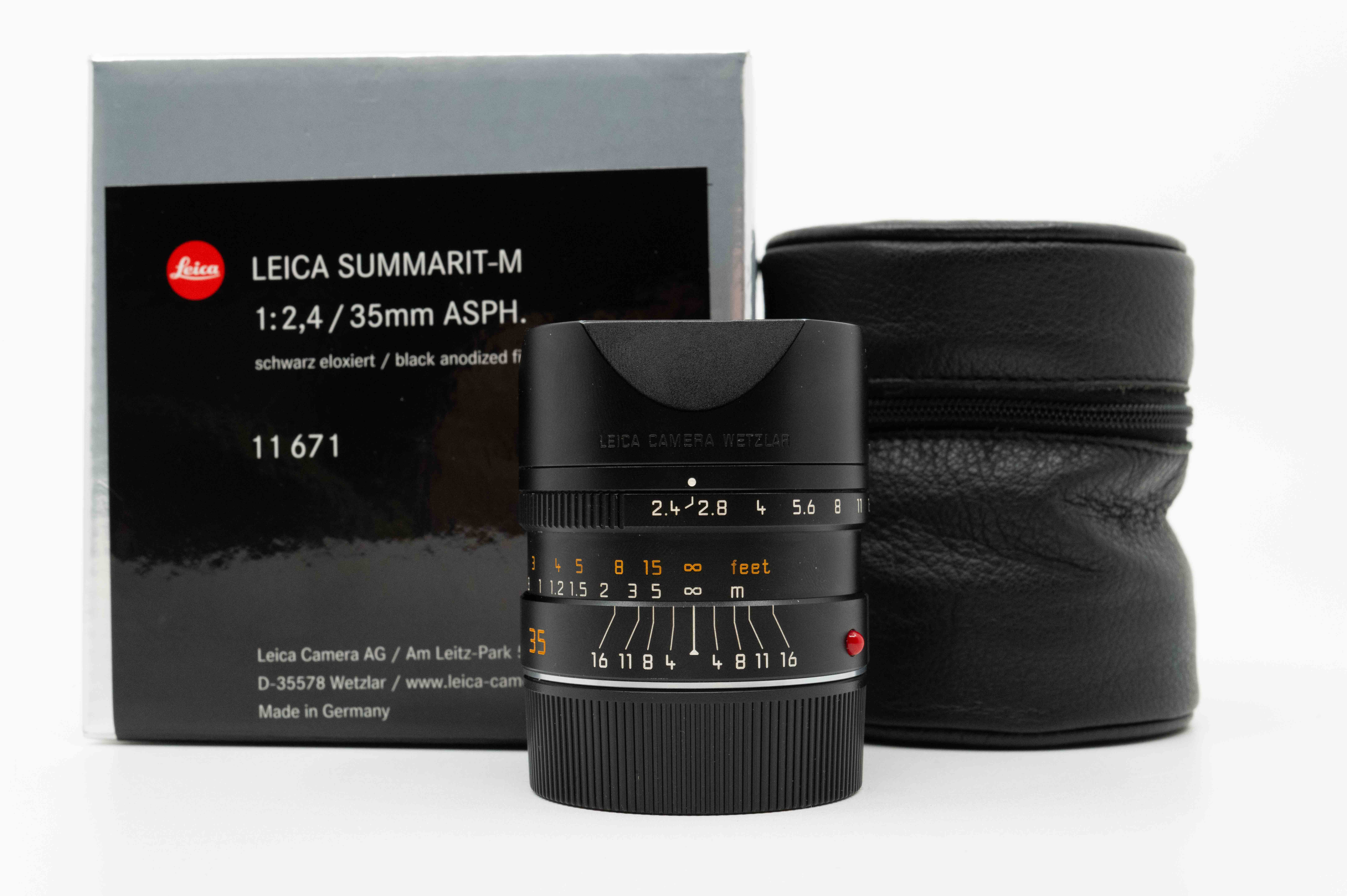 Leica SUMMARIT-M 2,4/35 ASPH. Black