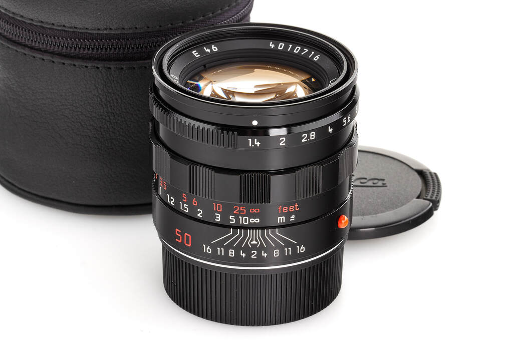 Leica Summilux-M 11623 1,4/50mm black paint "Millennium"