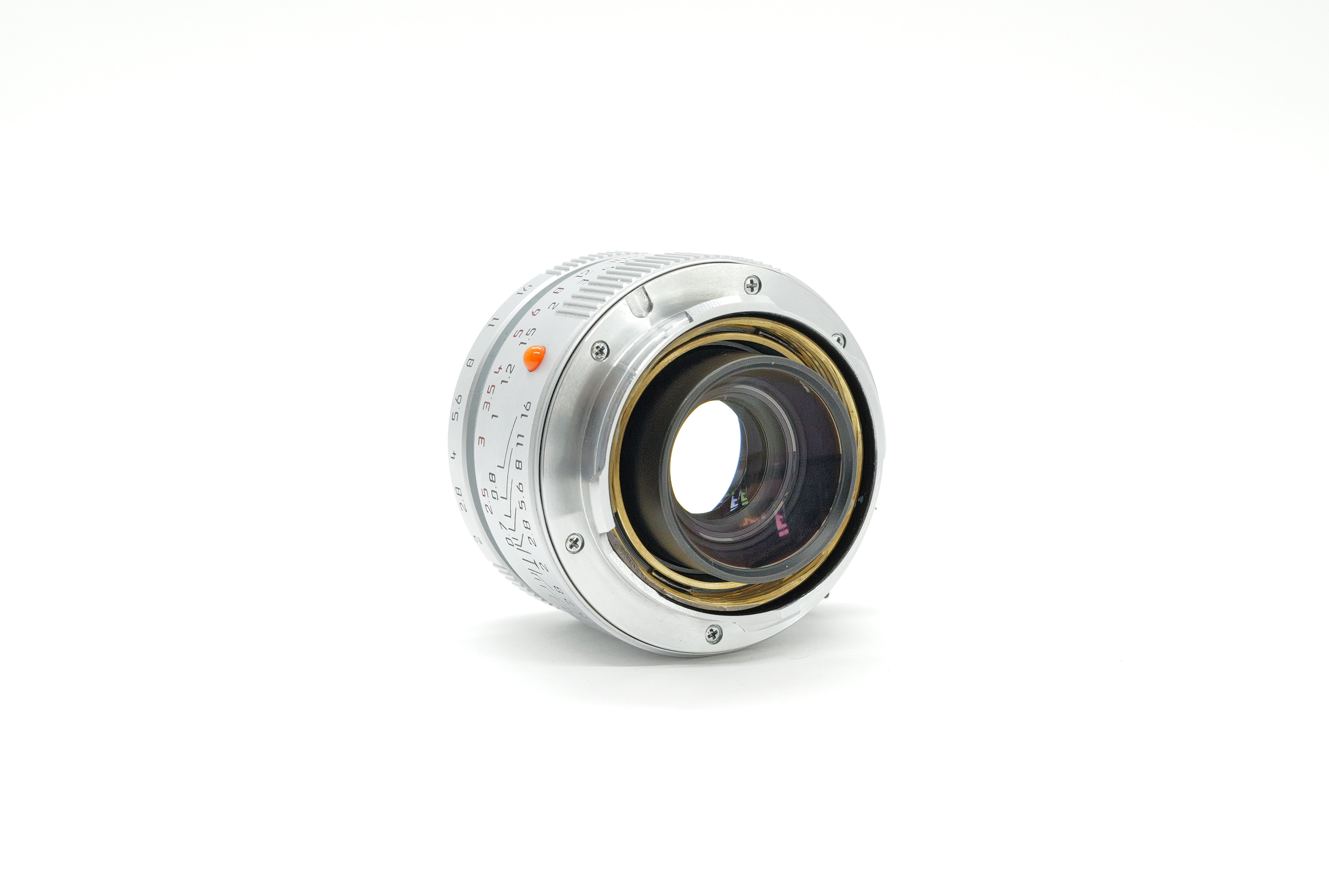 Leica Summicron-M 35mm f.2, silver
