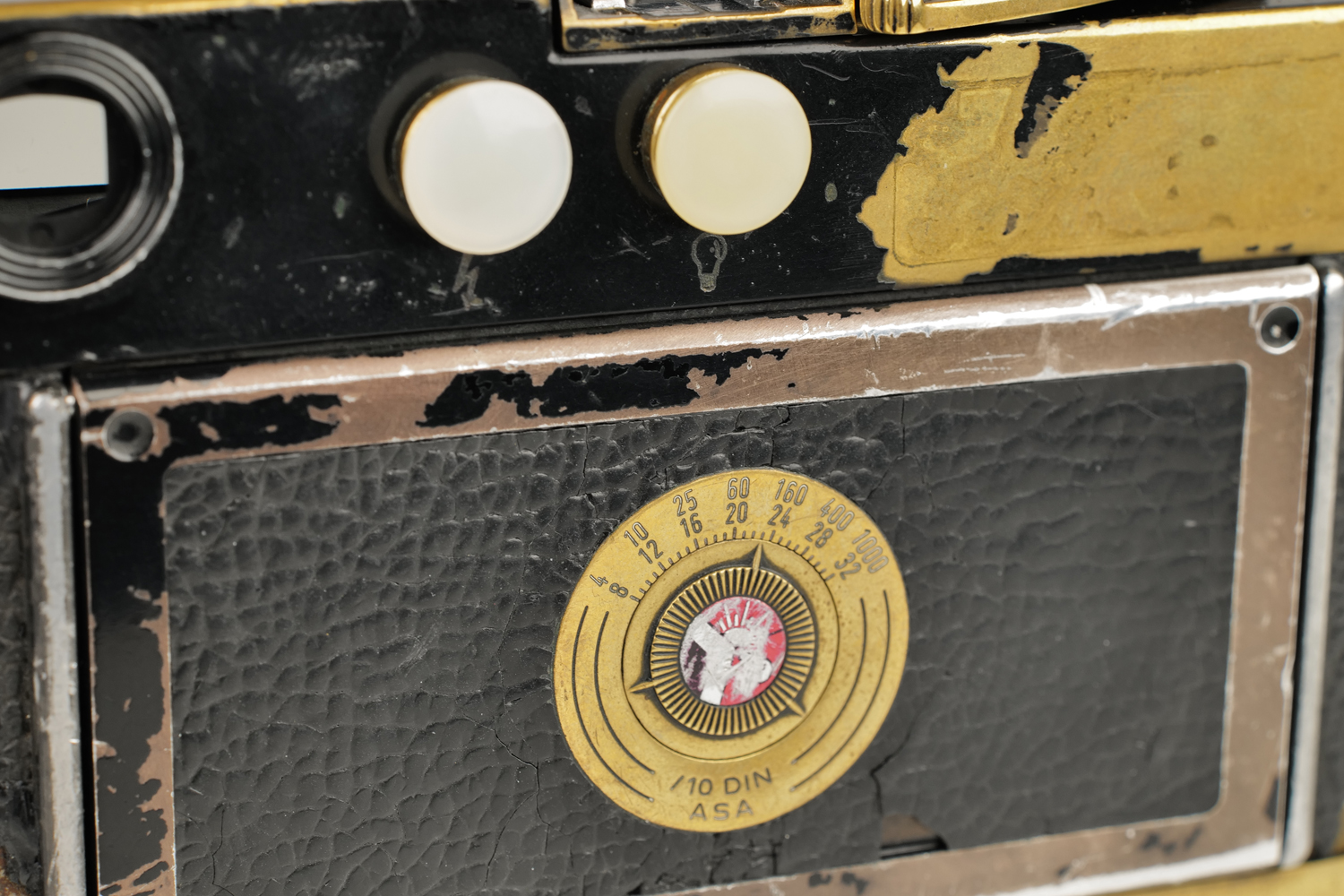 Leica M2 black paint Button Rewind