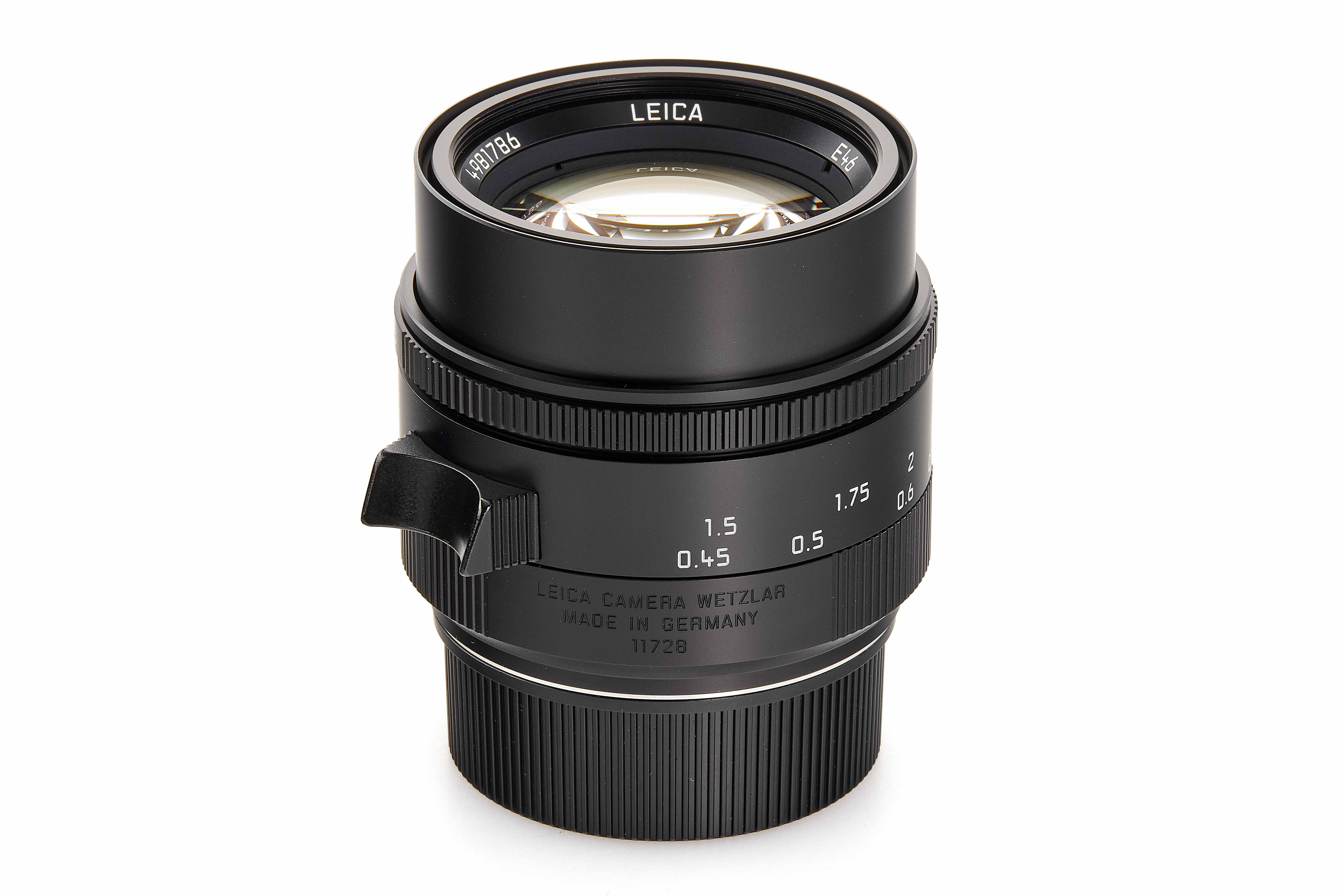 Leica SUMMILUX-M 1:1.4/50 ASPH., schwarz elox. (11728)