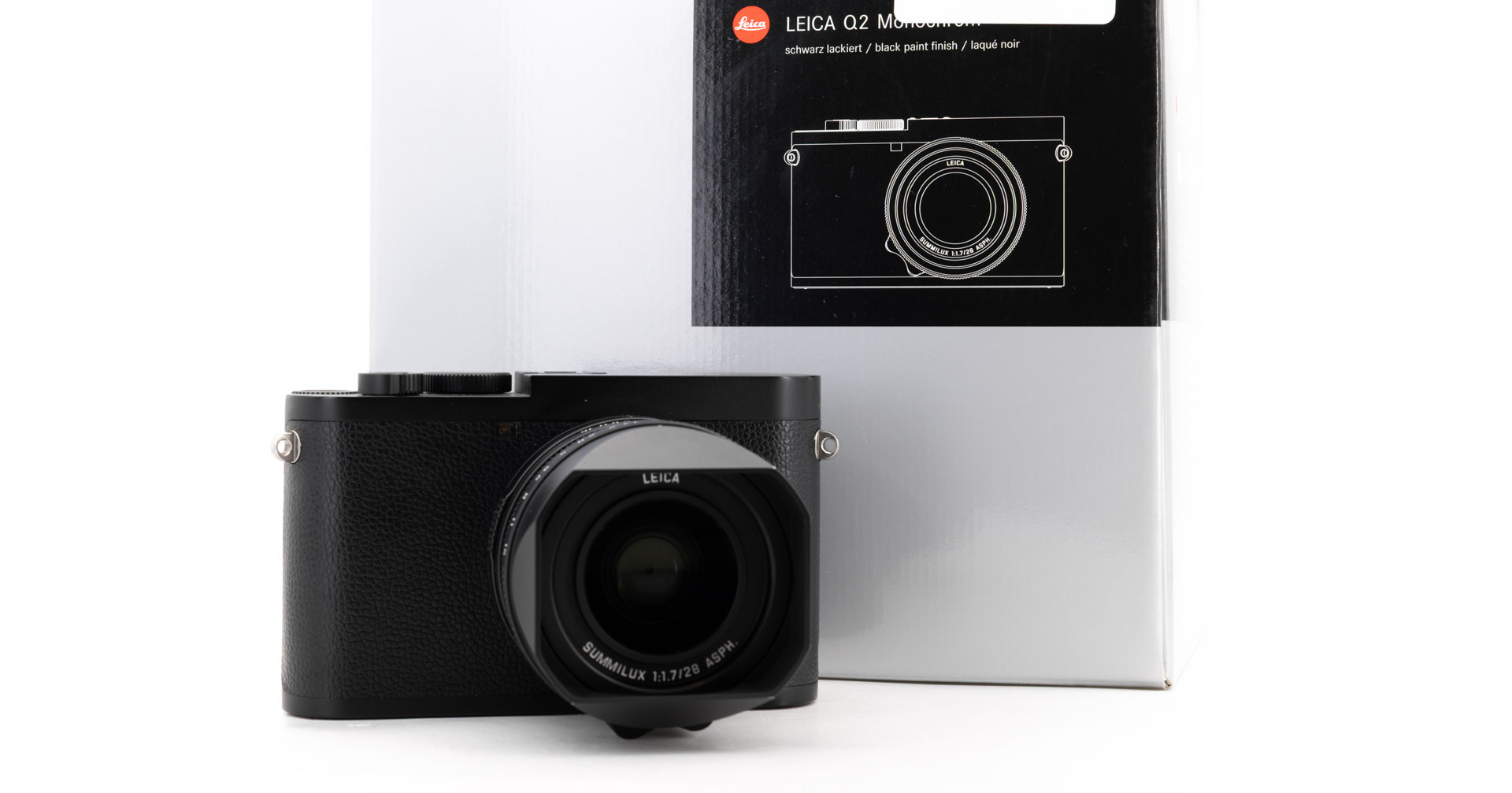 LEICA Q2 Monochrom, black, EU/US/JP version