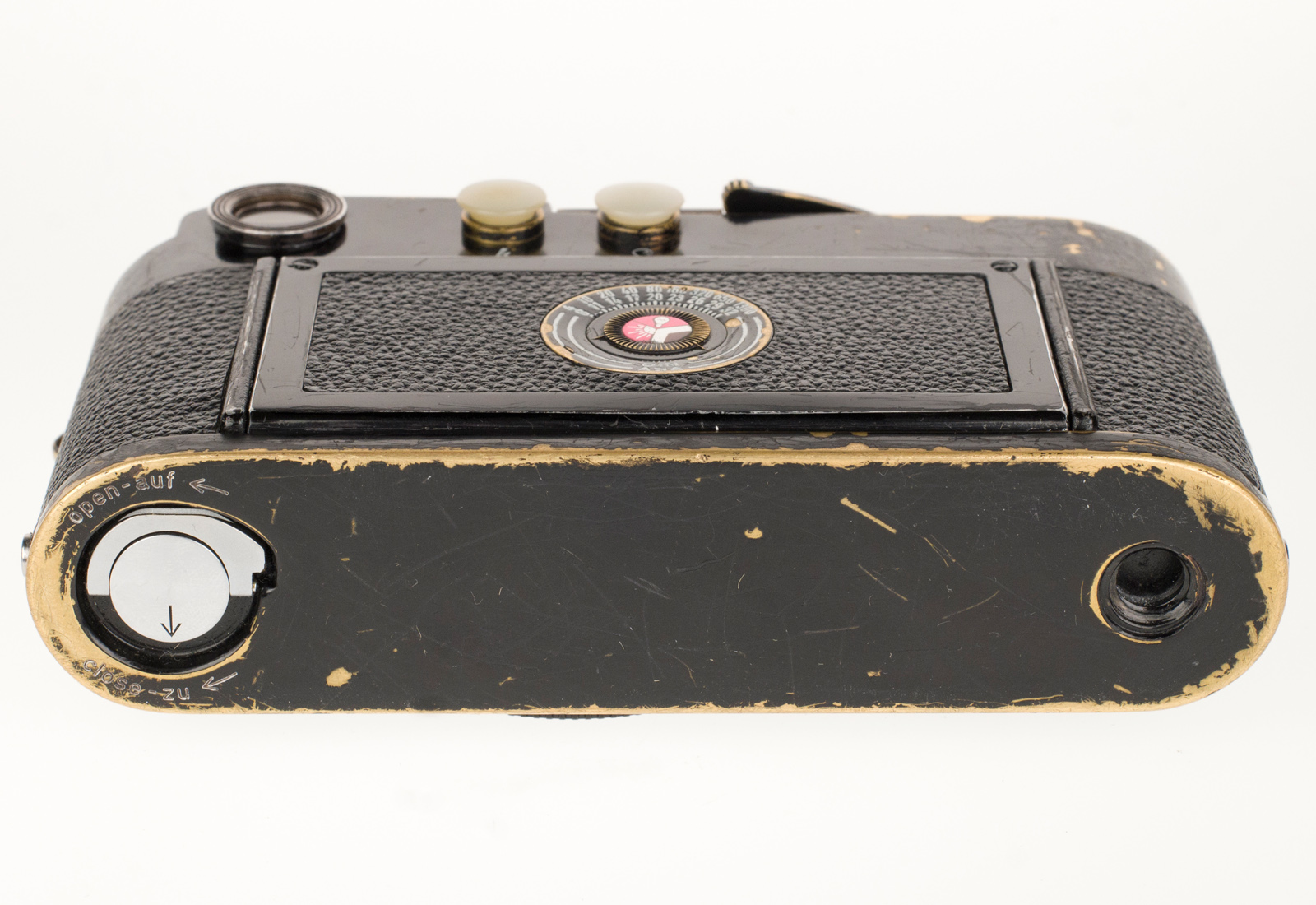 Leica M2, schwarz lackiert + Leica Meter, lackiert 10308