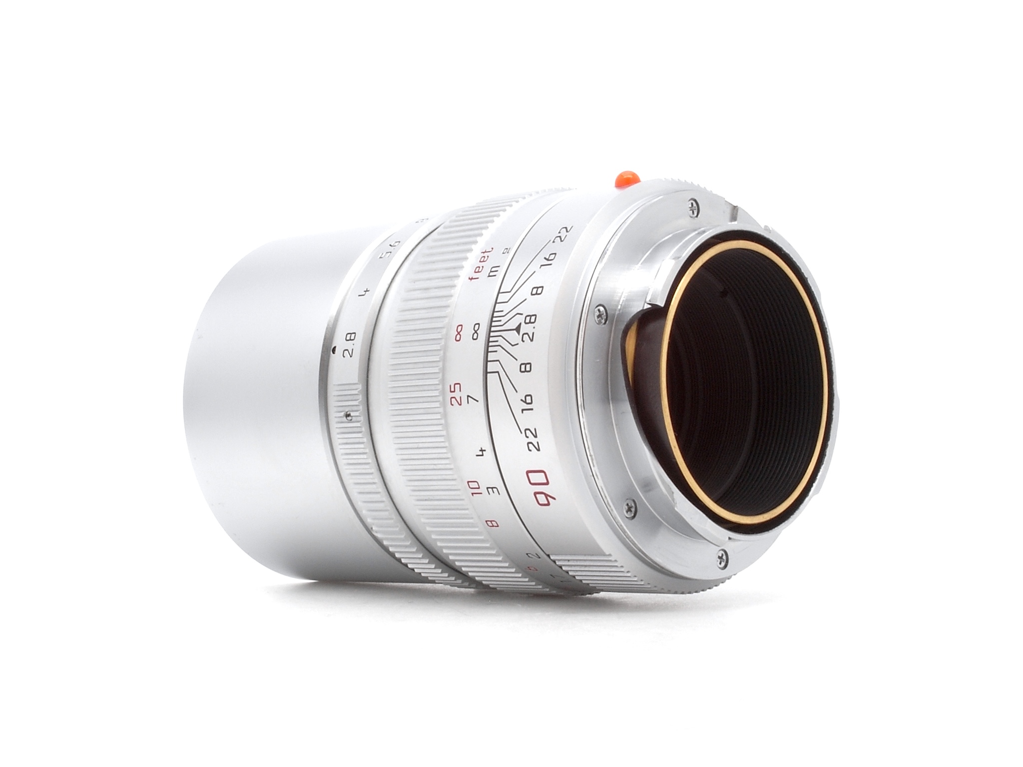 Leica Elmarit-M 2.8/90mm silver chrome