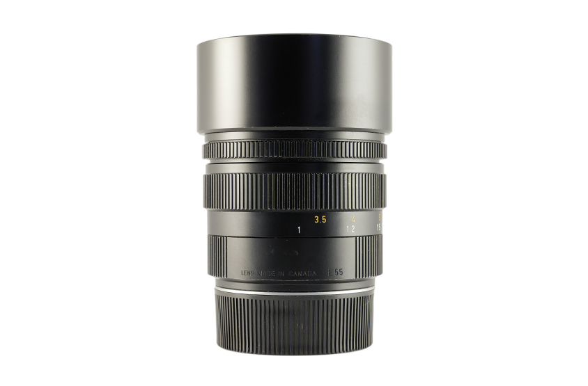 LEICA SUMMICRON-M 1:2/90, black anodized 11136