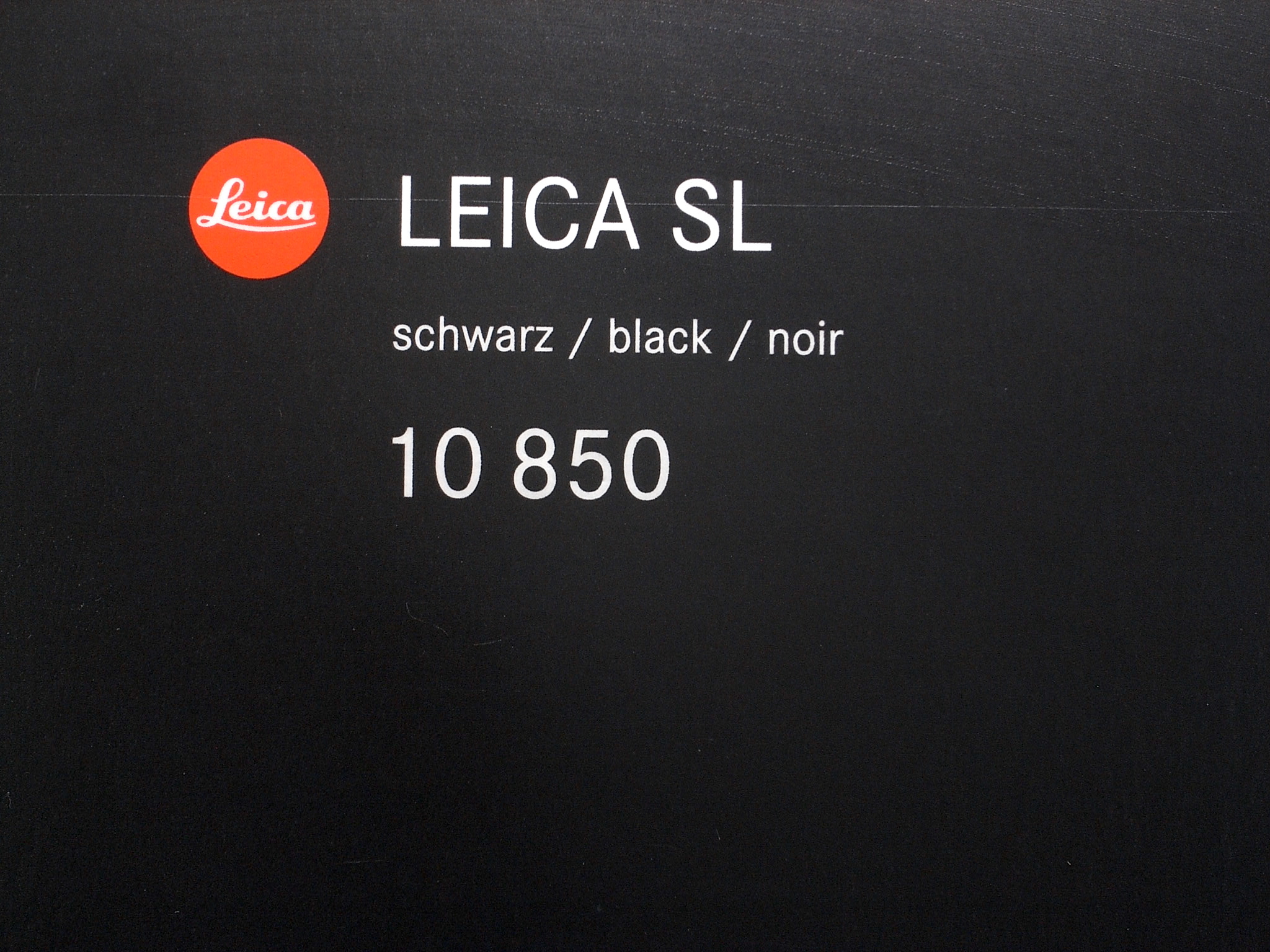 Leica SL (Type 601) black