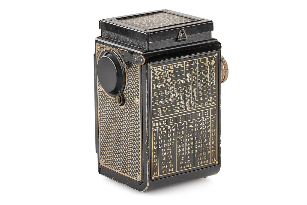 Rolleicord I Tapeten-Rollei "Art Deco"