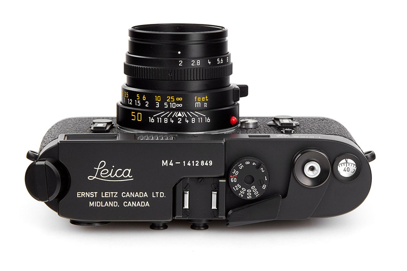 Special versions of the Leica M4