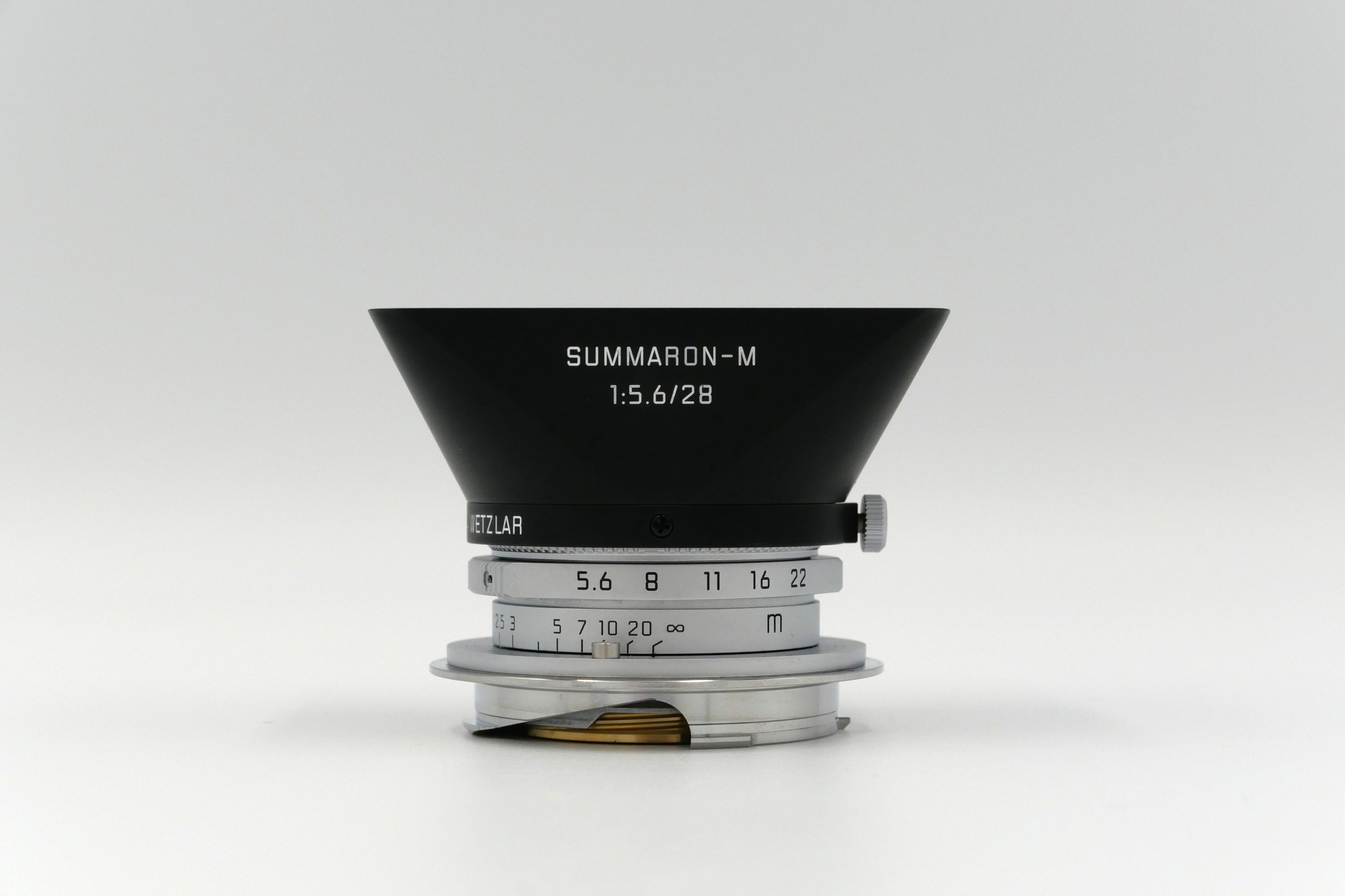Leica Summaron-M f5.6 28mm, Silver
