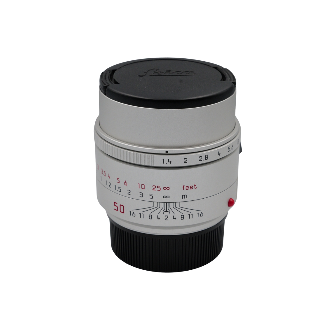 LEICA SUMMILUX-M 50/f1.4 ASPH., silver LEICA SUMMILUX-M 50/f1.4 ASPH., silver