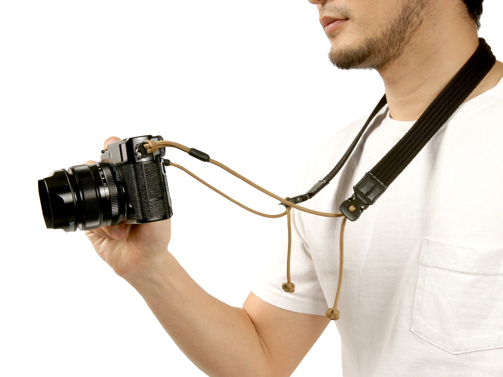 Artisan&Artist Wide length parachute cord strap ACAM P25 TAN